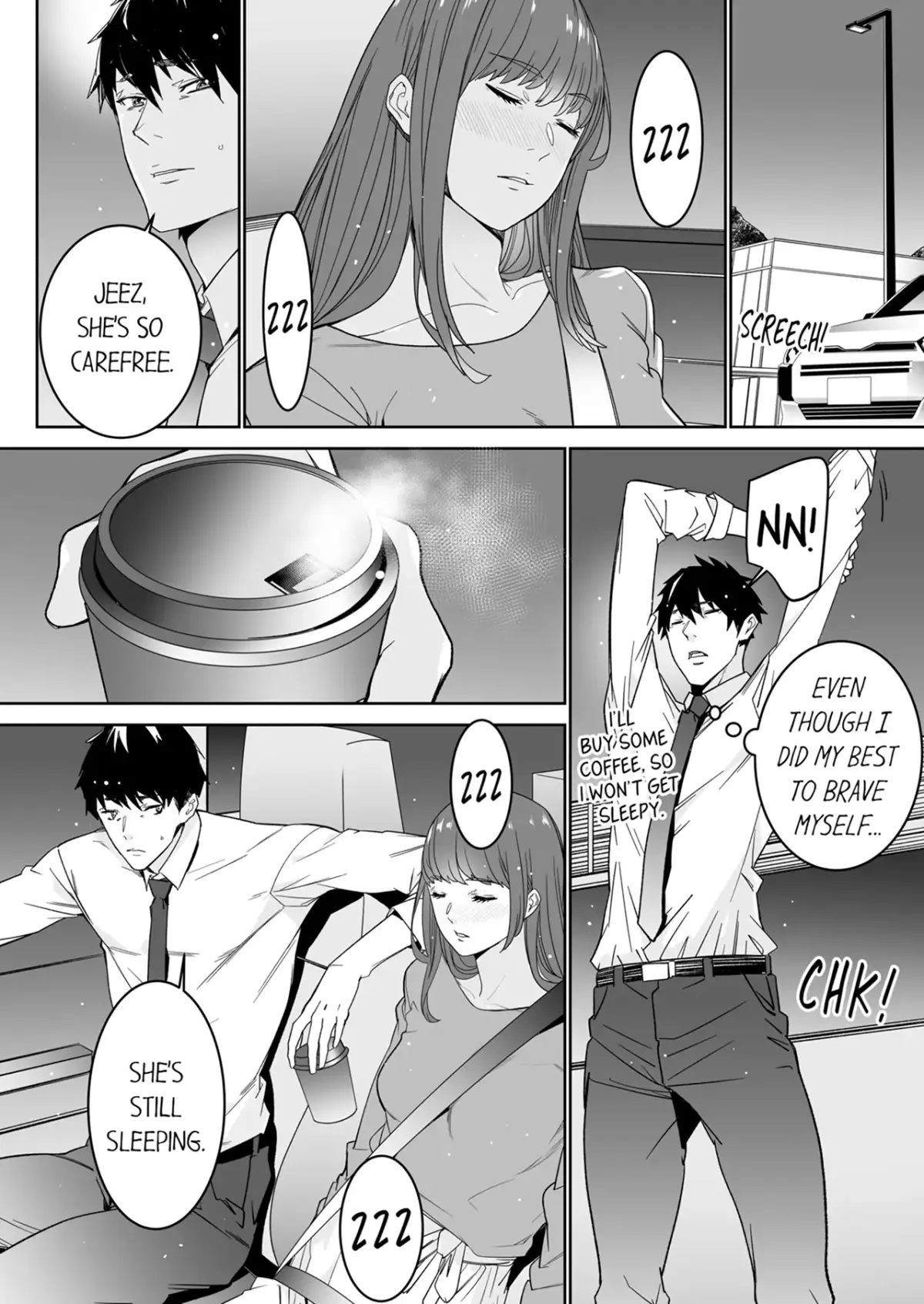 "His Sex is Way Too Sadistic…!" - Intense Sex with My Peerless Colleague Before the Last Train Chapter 10 page 7 - 