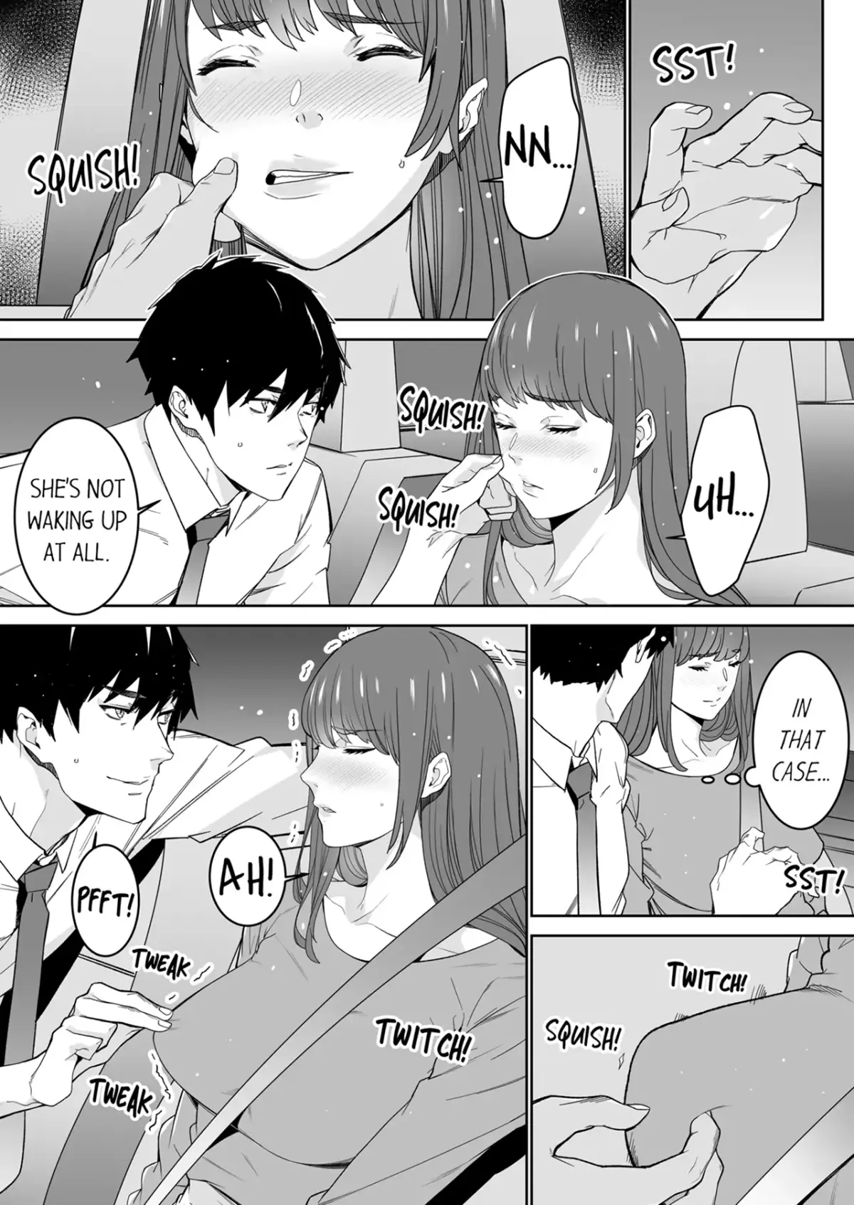 "His Sex is Way Too Sadistic…!" - Intense Sex with My Peerless Colleague Before the Last Train Chapter 10 page 8 - 
