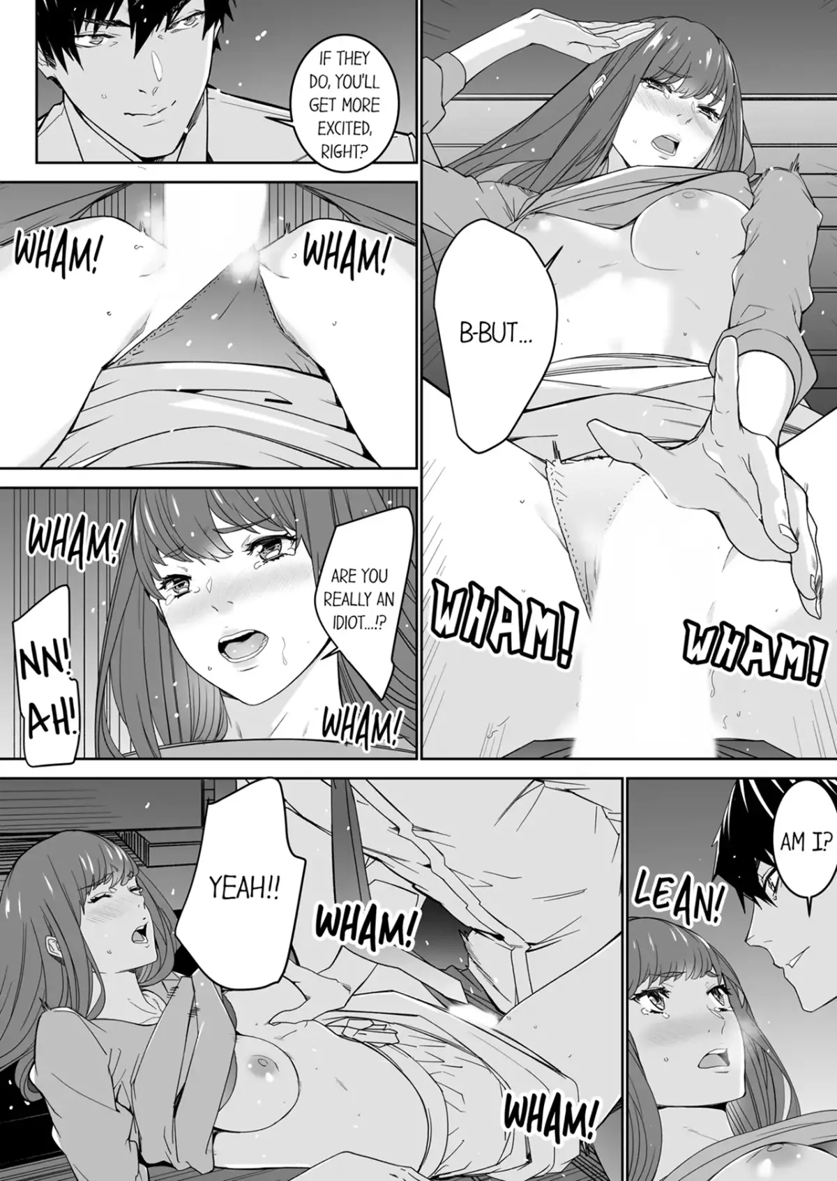 "His Sex is Way Too Sadistic…!" - Intense Sex with My Peerless Colleague Before the Last Train Chapter 12 page 3 - 