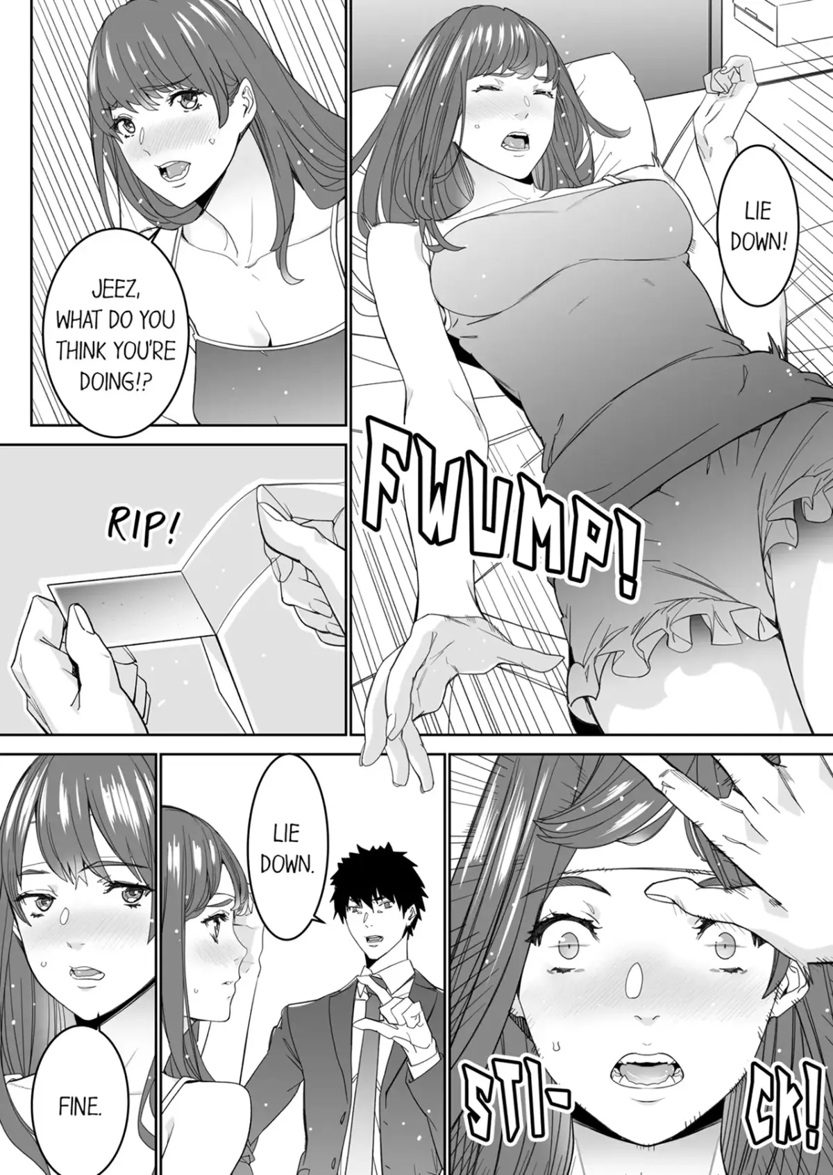 "His Sex is Way Too Sadistic…!" - Intense Sex with My Peerless Colleague Before the Last Train Chapter 13 page 5 - 