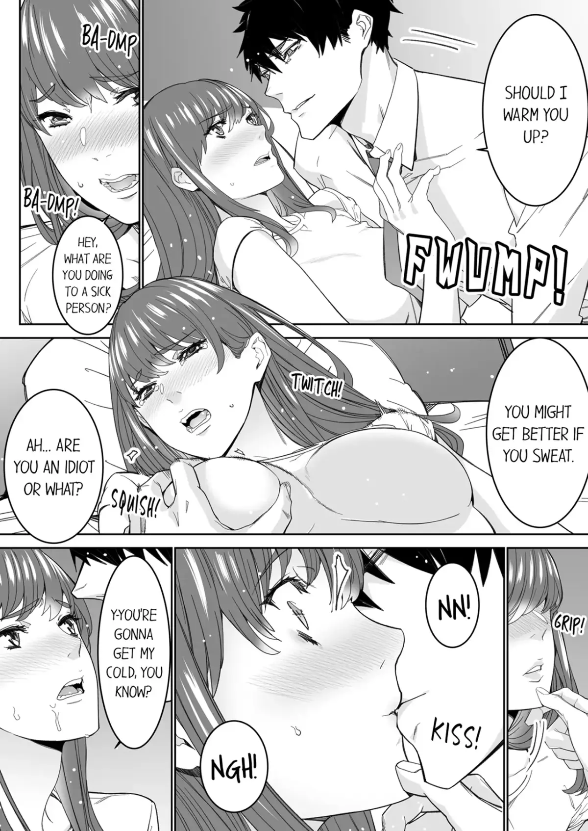 "His Sex is Way Too Sadistic…!" - Intense Sex with My Peerless Colleague Before the Last Train Chapter 13 page 9 - 