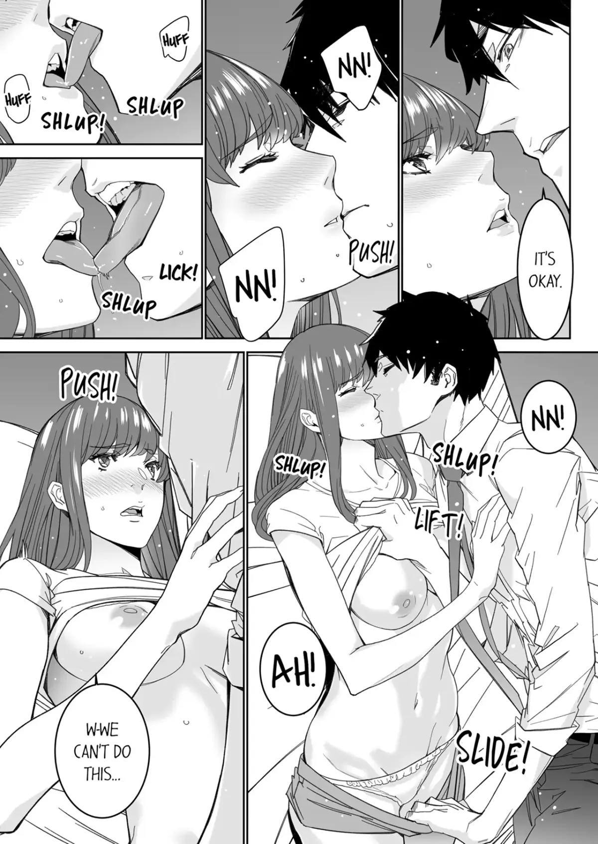 "His Sex is Way Too Sadistic…!" - Intense Sex with My Peerless Colleague Before the Last Train Chapter 14 page 2 - 