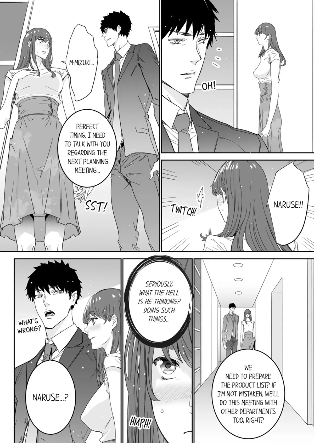 "His Sex is Way Too Sadistic…!" - Intense Sex with My Peerless Colleague Before the Last Train Chapter 16 page 3 - 