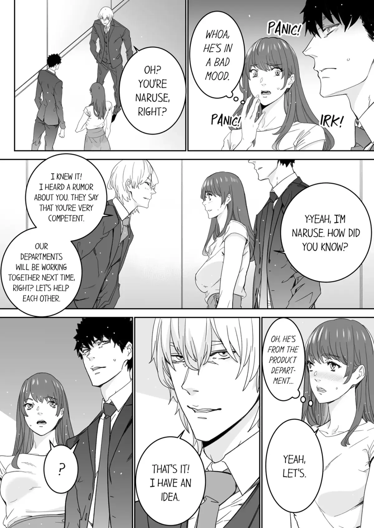 "His Sex is Way Too Sadistic…!" - Intense Sex with My Peerless Colleague Before the Last Train Chapter 16 page 5 - 