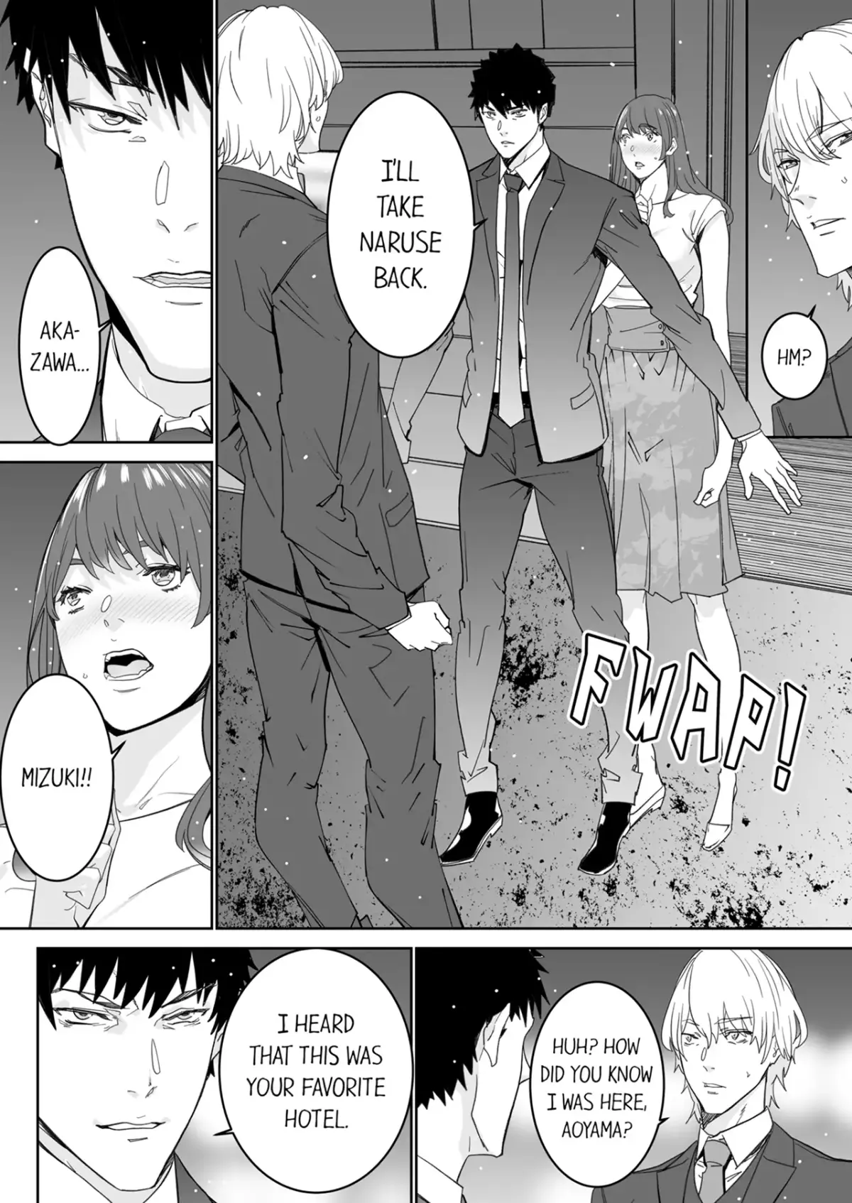 "His Sex is Way Too Sadistic…!" - Intense Sex with My Peerless Colleague Before the Last Train Chapter 17 page 3 - 