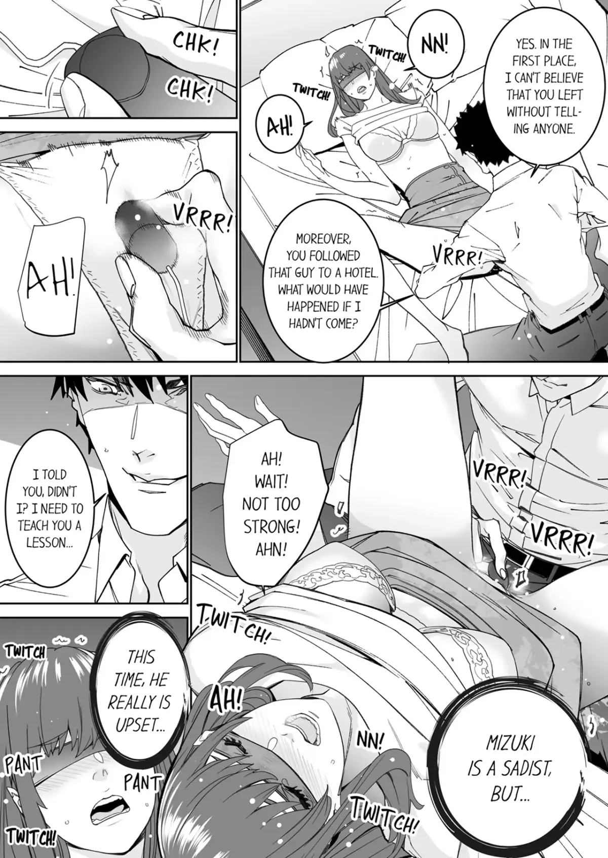 "His Sex is Way Too Sadistic…!" - Intense Sex with My Peerless Colleague Before the Last Train Chapter 18 page 3 - 