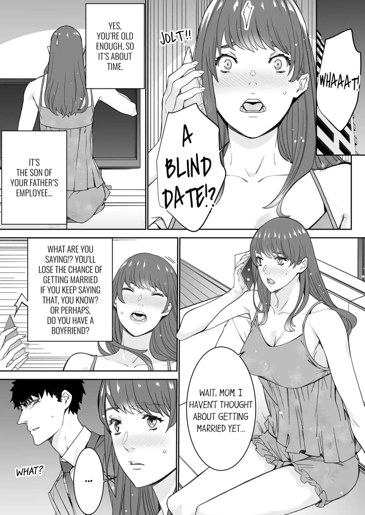 "His Sex is Way Too Sadistic…!" - Intense Sex with My Peerless Colleague Before the Last Train Chapter 19 page 7 - 