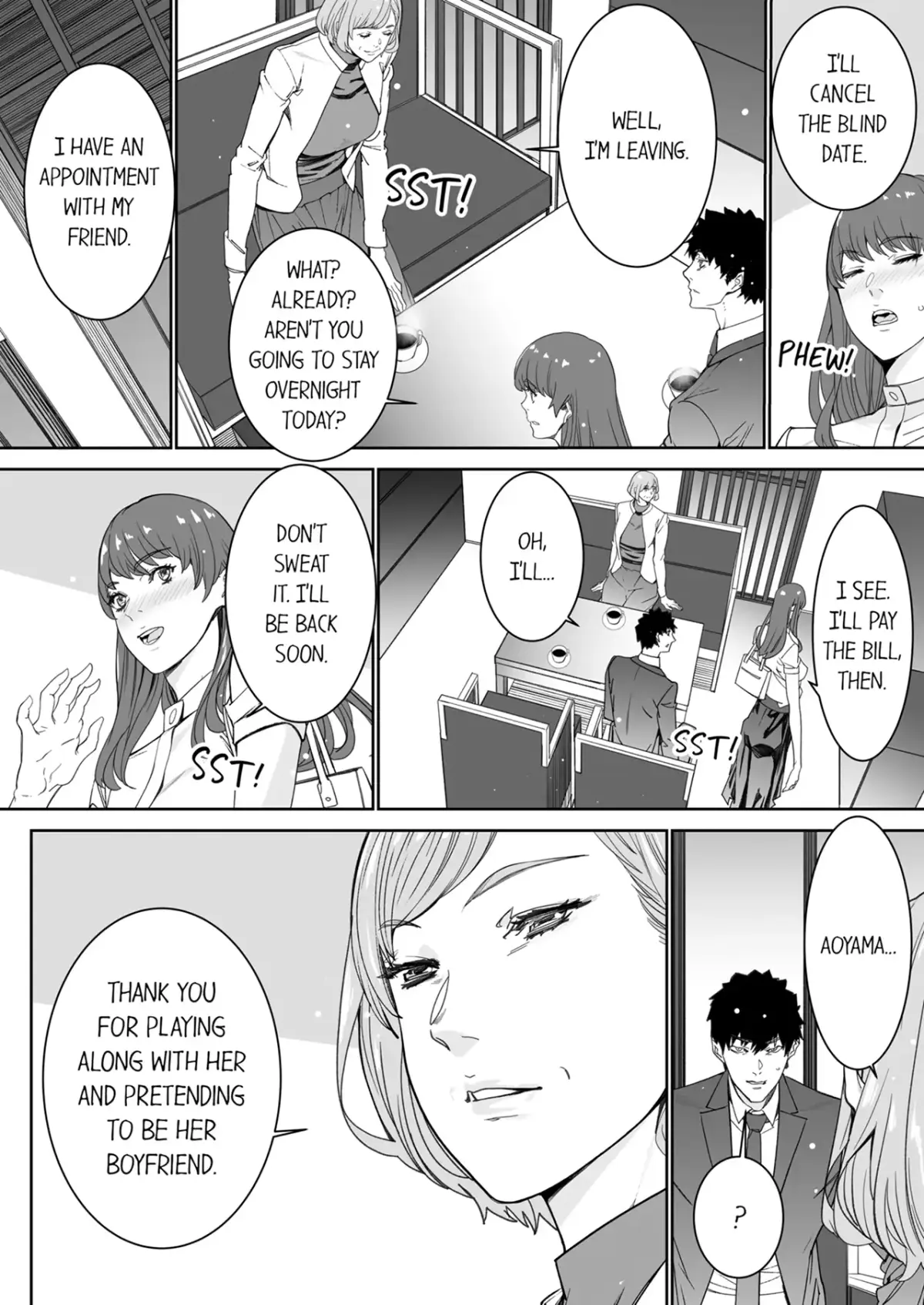 "His Sex is Way Too Sadistic…!" - Intense Sex with My Peerless Colleague Before the Last Train Chapter 20 page 5 - 