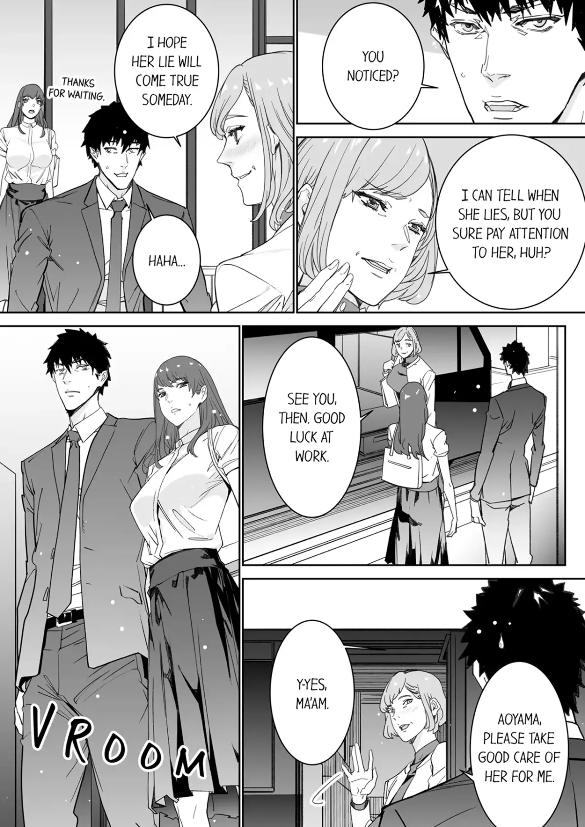 "His Sex is Way Too Sadistic…!" - Intense Sex with My Peerless Colleague Before the Last Train Chapter 20 page 6 - 