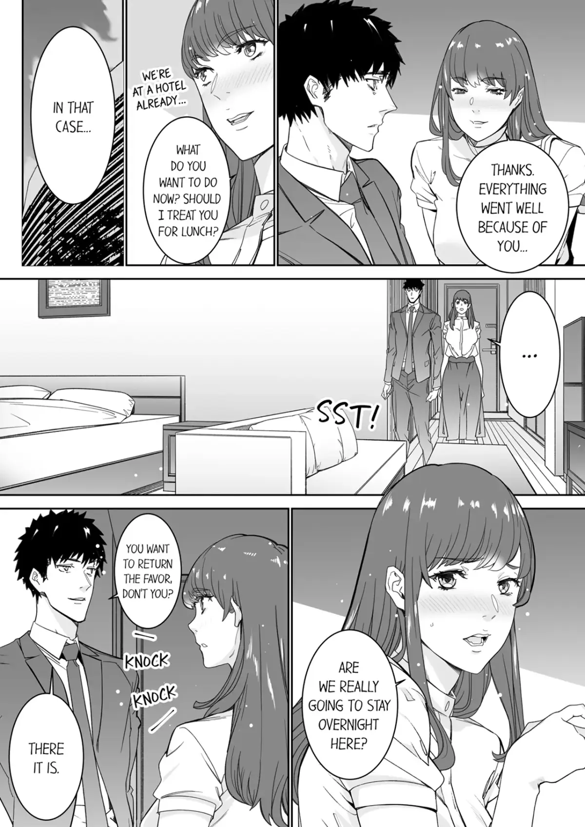 "His Sex is Way Too Sadistic…!" - Intense Sex with My Peerless Colleague Before the Last Train Chapter 20 page 7 - 