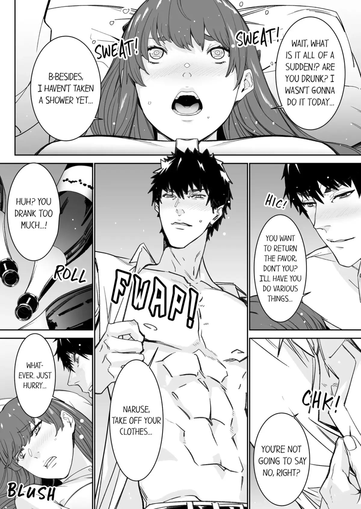 "His Sex is Way Too Sadistic…!" - Intense Sex with My Peerless Colleague Before the Last Train Chapter 21 page 2 - 