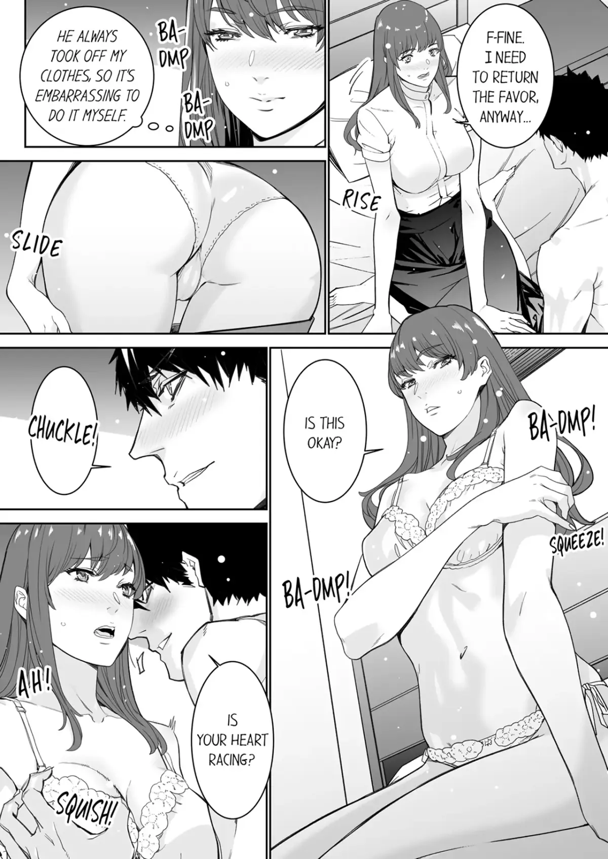 "His Sex is Way Too Sadistic…!" - Intense Sex with My Peerless Colleague Before the Last Train Chapter 21 page 3 - 