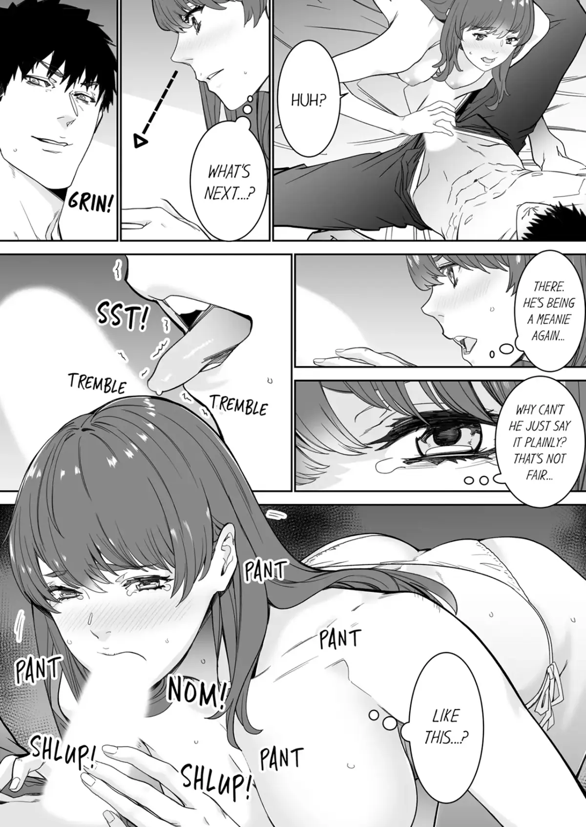 "His Sex is Way Too Sadistic…!" - Intense Sex with My Peerless Colleague Before the Last Train Chapter 21 page 7 - 