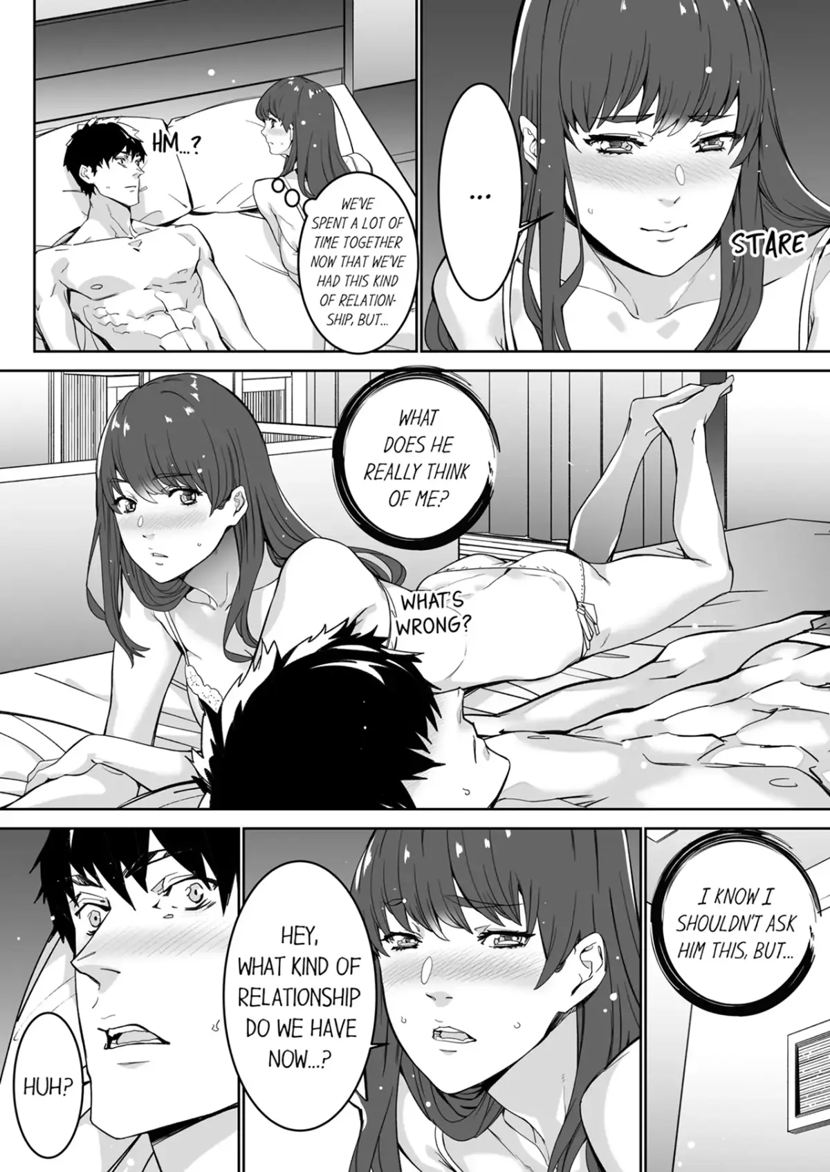 "His Sex is Way Too Sadistic…!" - Intense Sex with My Peerless Colleague Before the Last Train Chapter 22 page 9 - 