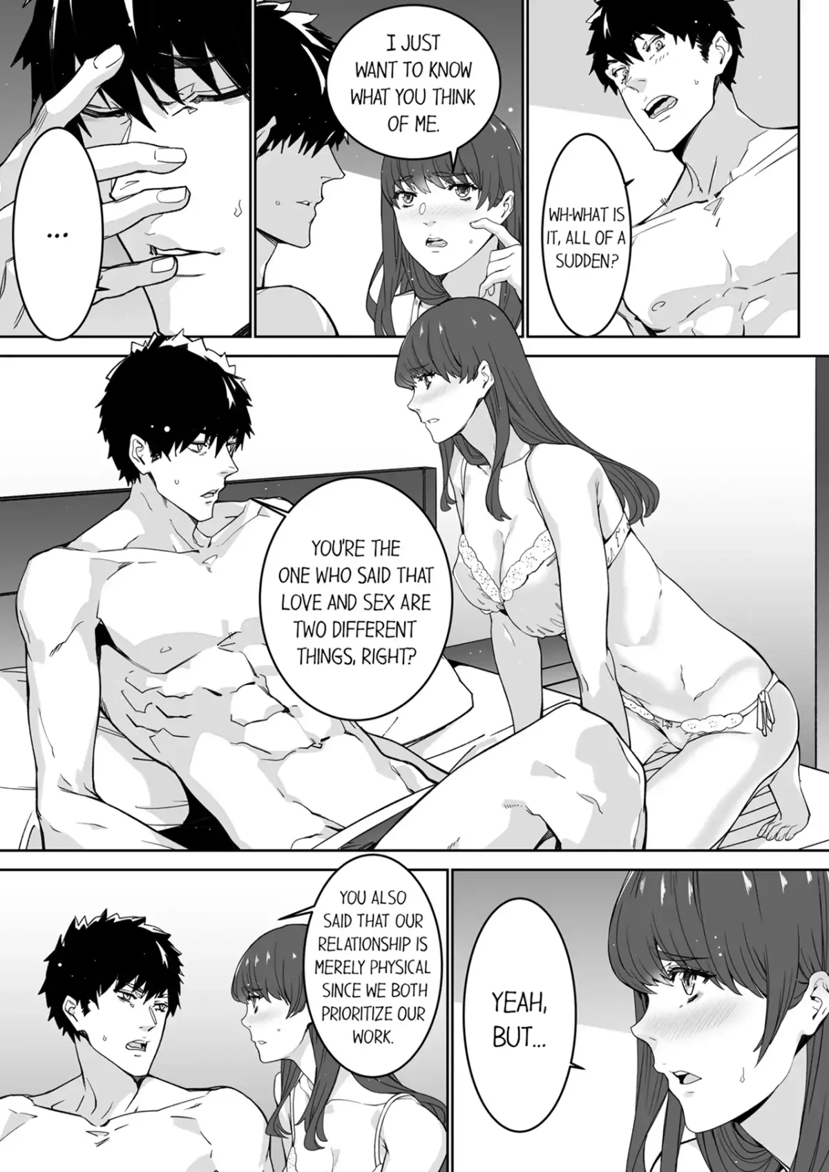 "His Sex is Way Too Sadistic…!" - Intense Sex with My Peerless Colleague Before the Last Train Chapter 23 page 2 - 