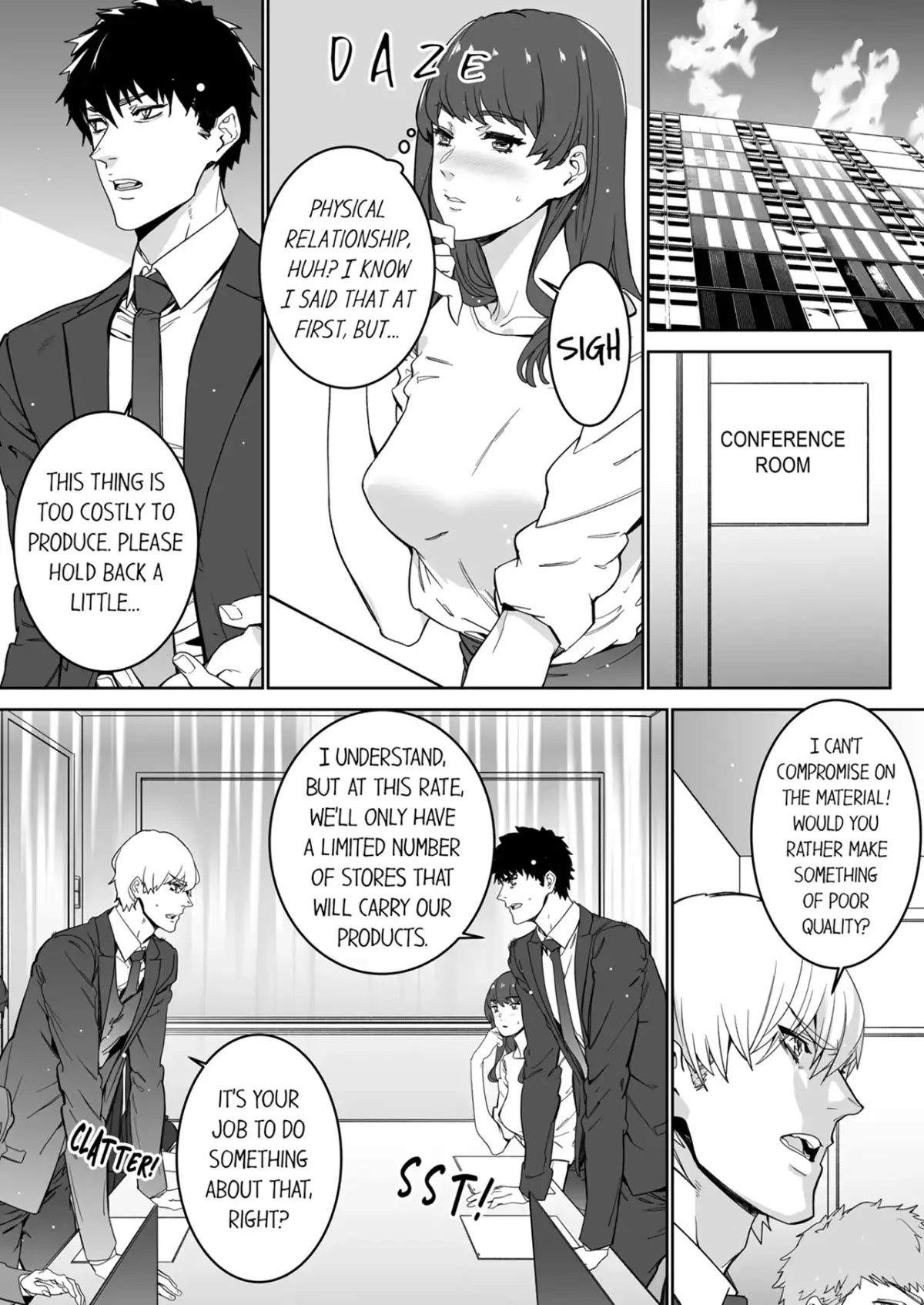 "His Sex is Way Too Sadistic…!" - Intense Sex with My Peerless Colleague Before the Last Train Chapter 23 page 6 - 