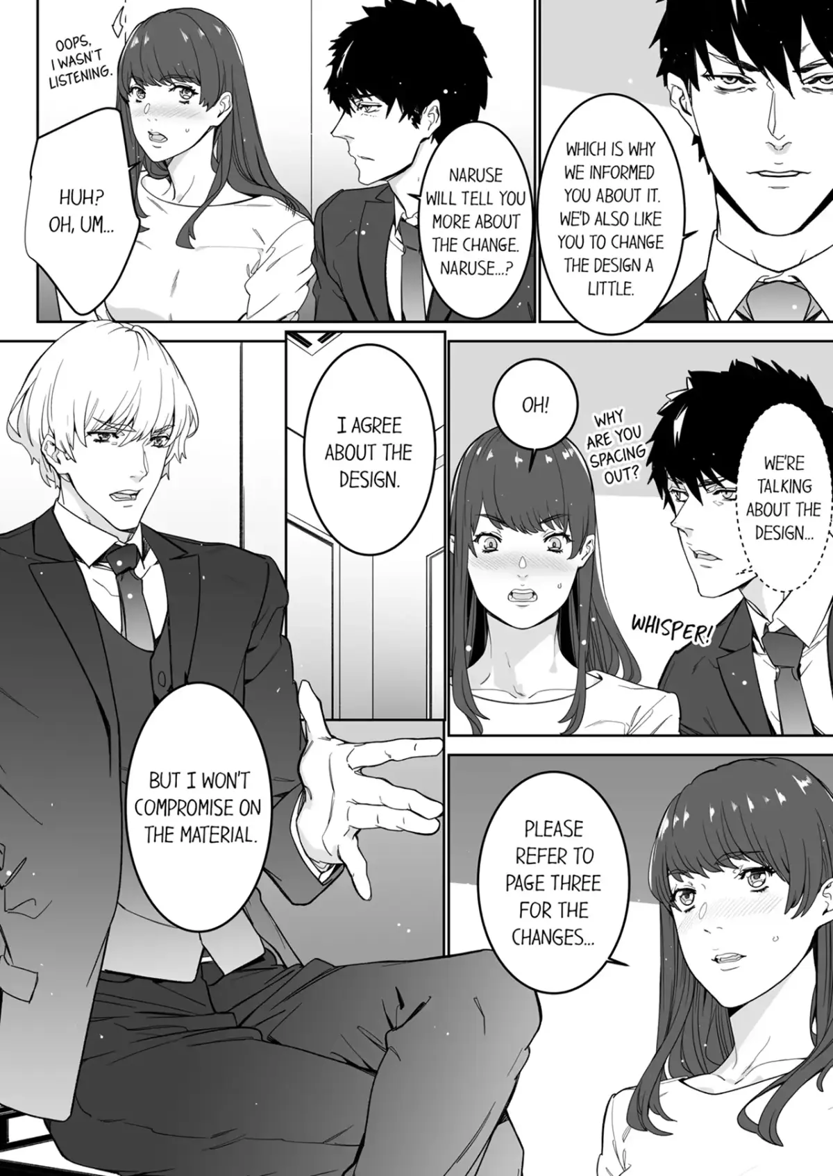"His Sex is Way Too Sadistic…!" - Intense Sex with My Peerless Colleague Before the Last Train Chapter 23 page 7 - 