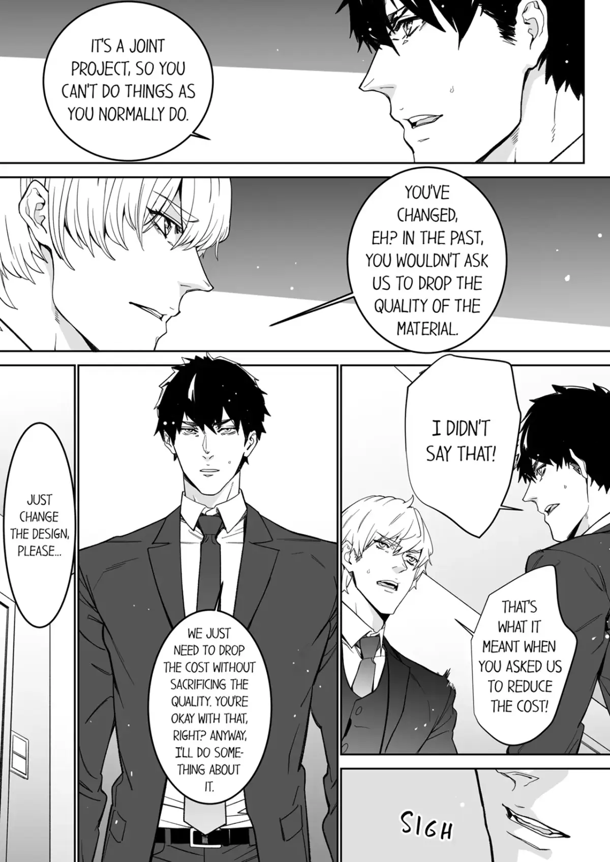 "His Sex is Way Too Sadistic…!" - Intense Sex with My Peerless Colleague Before the Last Train Chapter 23 page 8 - 