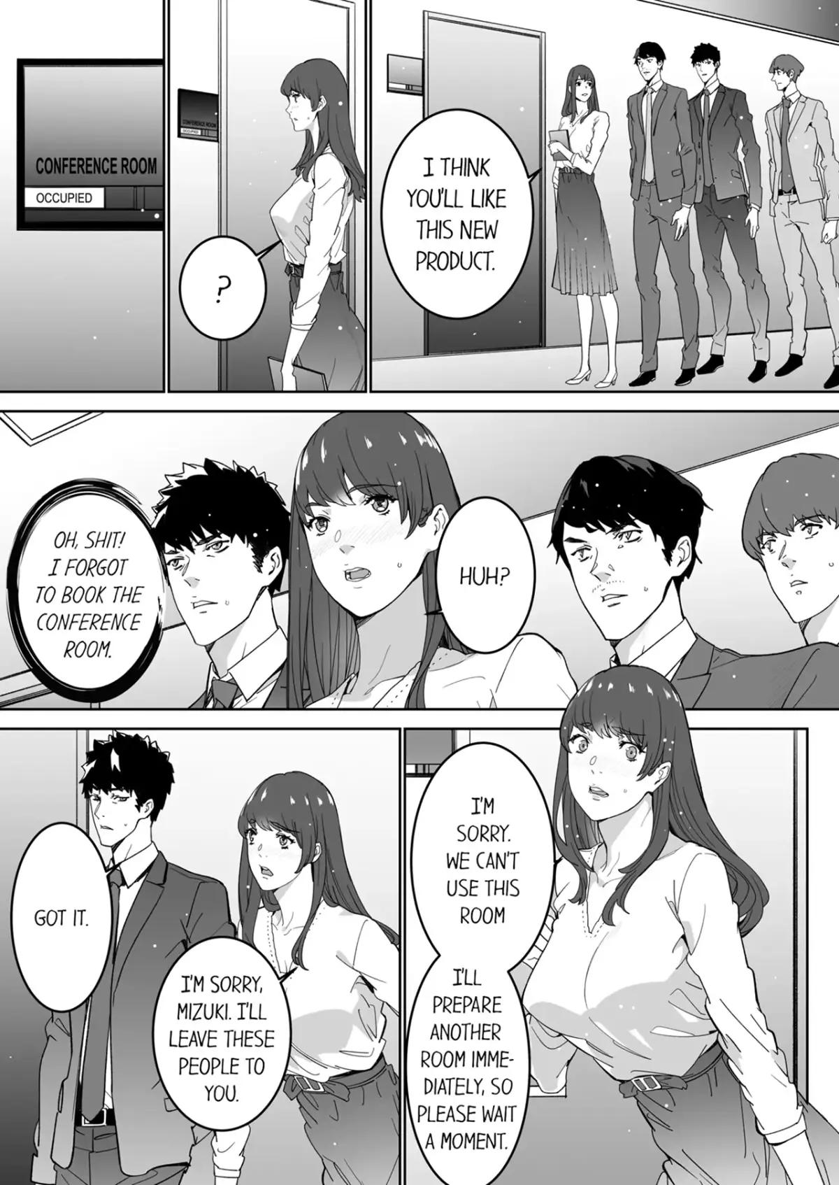"His Sex is Way Too Sadistic…!" - Intense Sex with My Peerless Colleague Before the Last Train Chapter 25 page 4 - 
