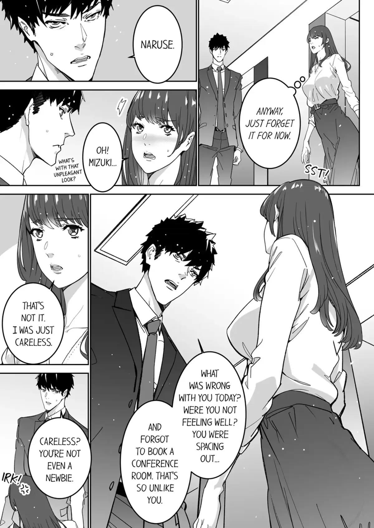 "His Sex is Way Too Sadistic…!" - Intense Sex with My Peerless Colleague Before the Last Train Chapter 25 page 6 - 