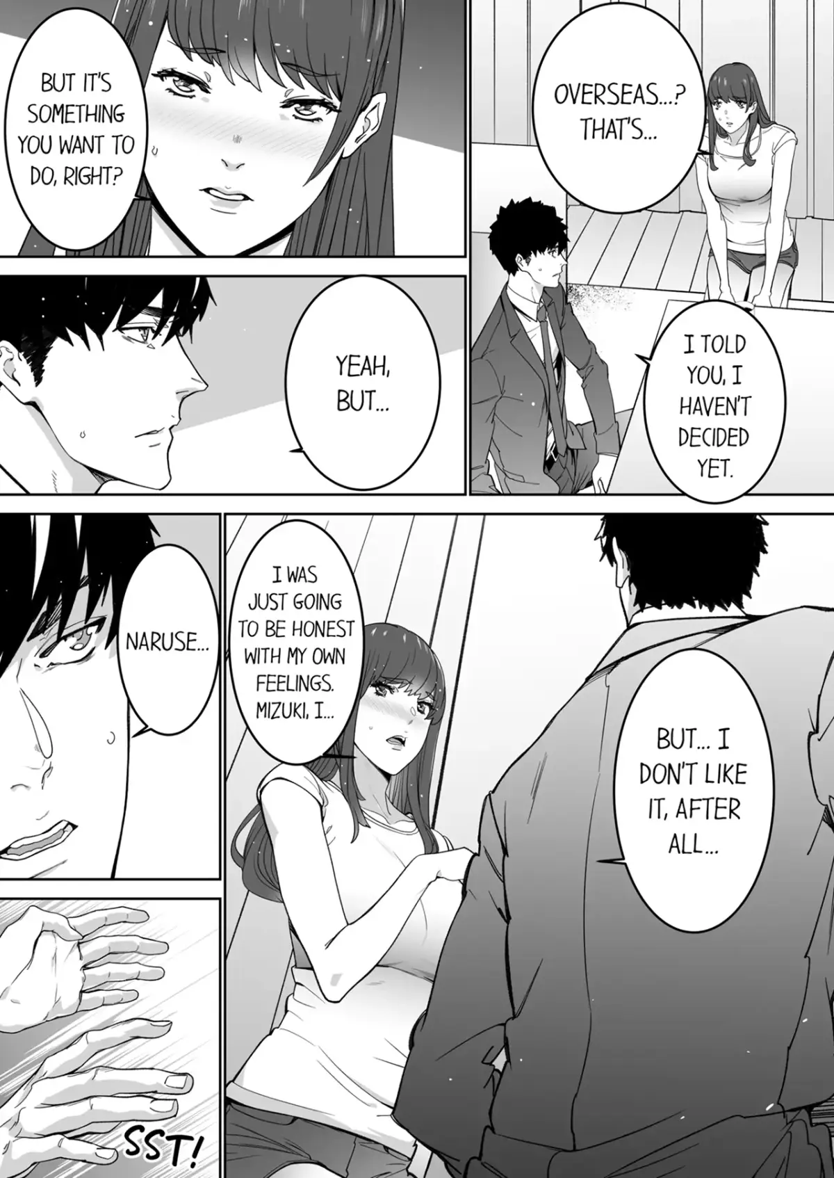"His Sex is Way Too Sadistic…!" - Intense Sex with My Peerless Colleague Before the Last Train Chapter 26 page 4 - 