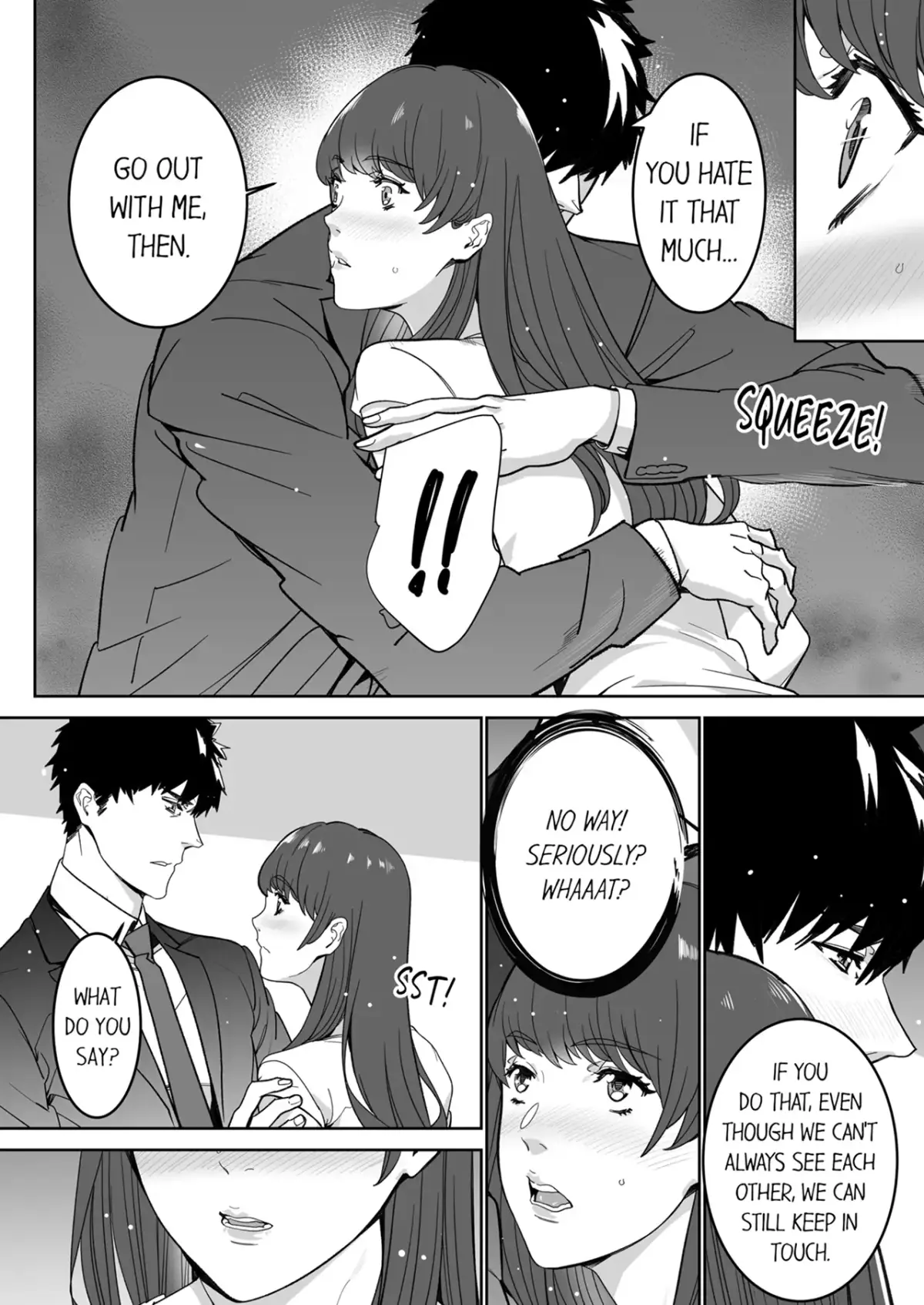 "His Sex is Way Too Sadistic…!" - Intense Sex with My Peerless Colleague Before the Last Train Chapter 26 page 5 - 