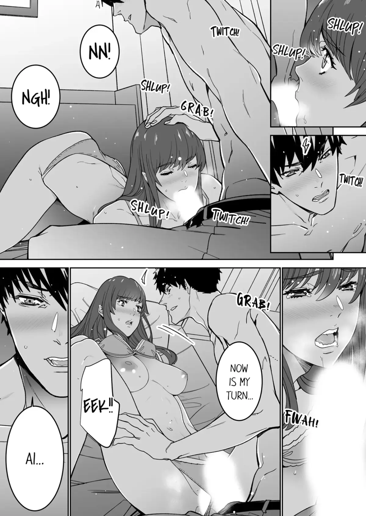 "His Sex is Way Too Sadistic…!" - Intense Sex with My Peerless Colleague Before the Last Train Chapter 27 page 2 - 