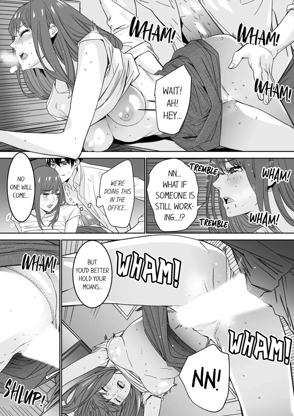 "His Sex is Way Too Sadistic…!" - Intense Sex with My Peerless Colleague Before the Last Train Chapter 3 page 2 - 