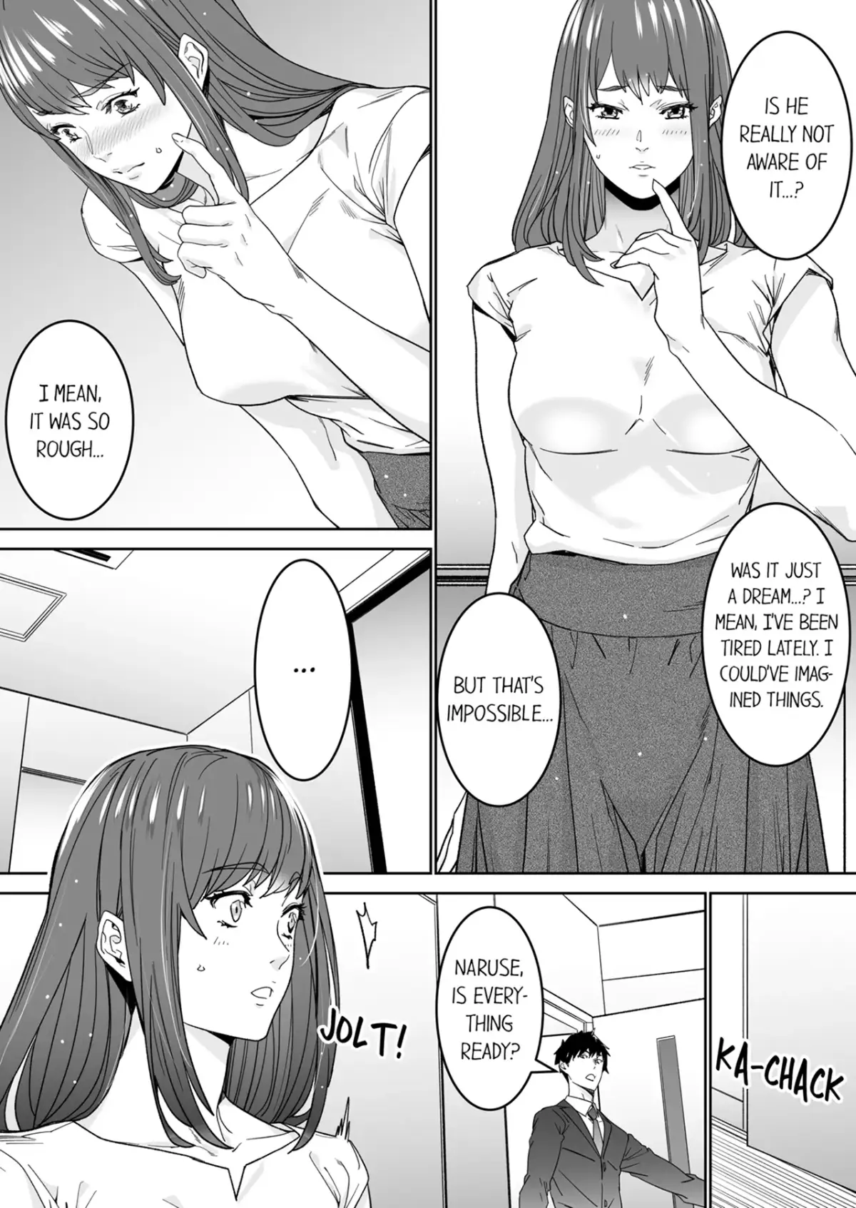 "His Sex is Way Too Sadistic…!" - Intense Sex with My Peerless Colleague Before the Last Train Chapter 4 page 6 - 