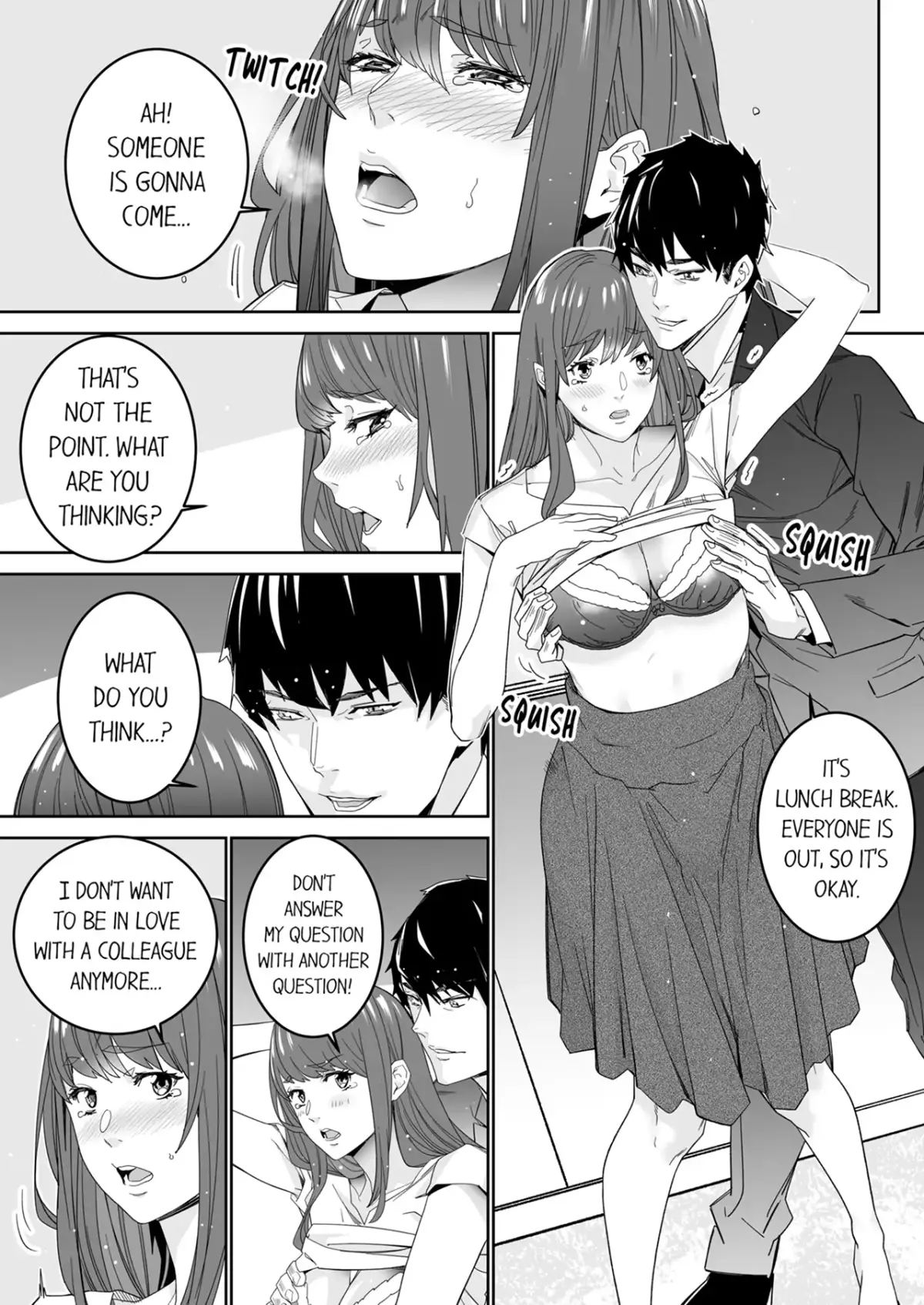 "His Sex is Way Too Sadistic…!" - Intense Sex with My Peerless Colleague Before the Last Train Chapter 5 page 2 - 