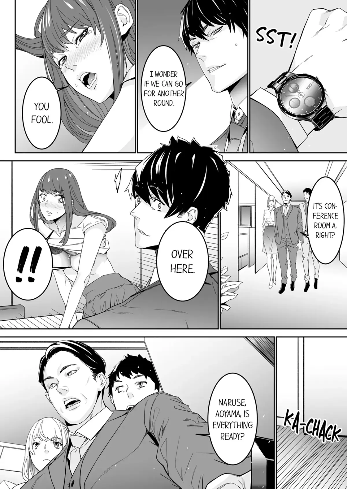 "His Sex is Way Too Sadistic…!" - Intense Sex with My Peerless Colleague Before the Last Train Chapter 6 page 9 - 