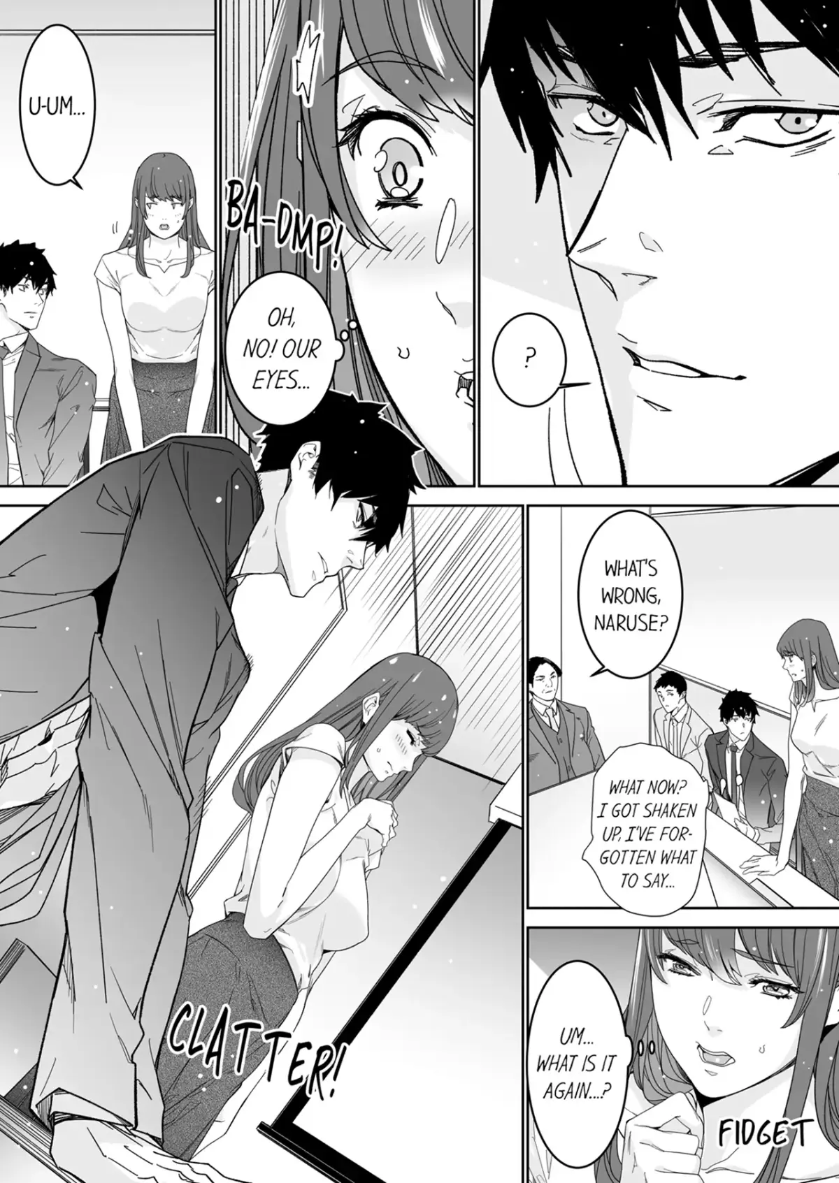 "His Sex is Way Too Sadistic…!" - Intense Sex with My Peerless Colleague Before the Last Train Chapter 7 page 3 - 