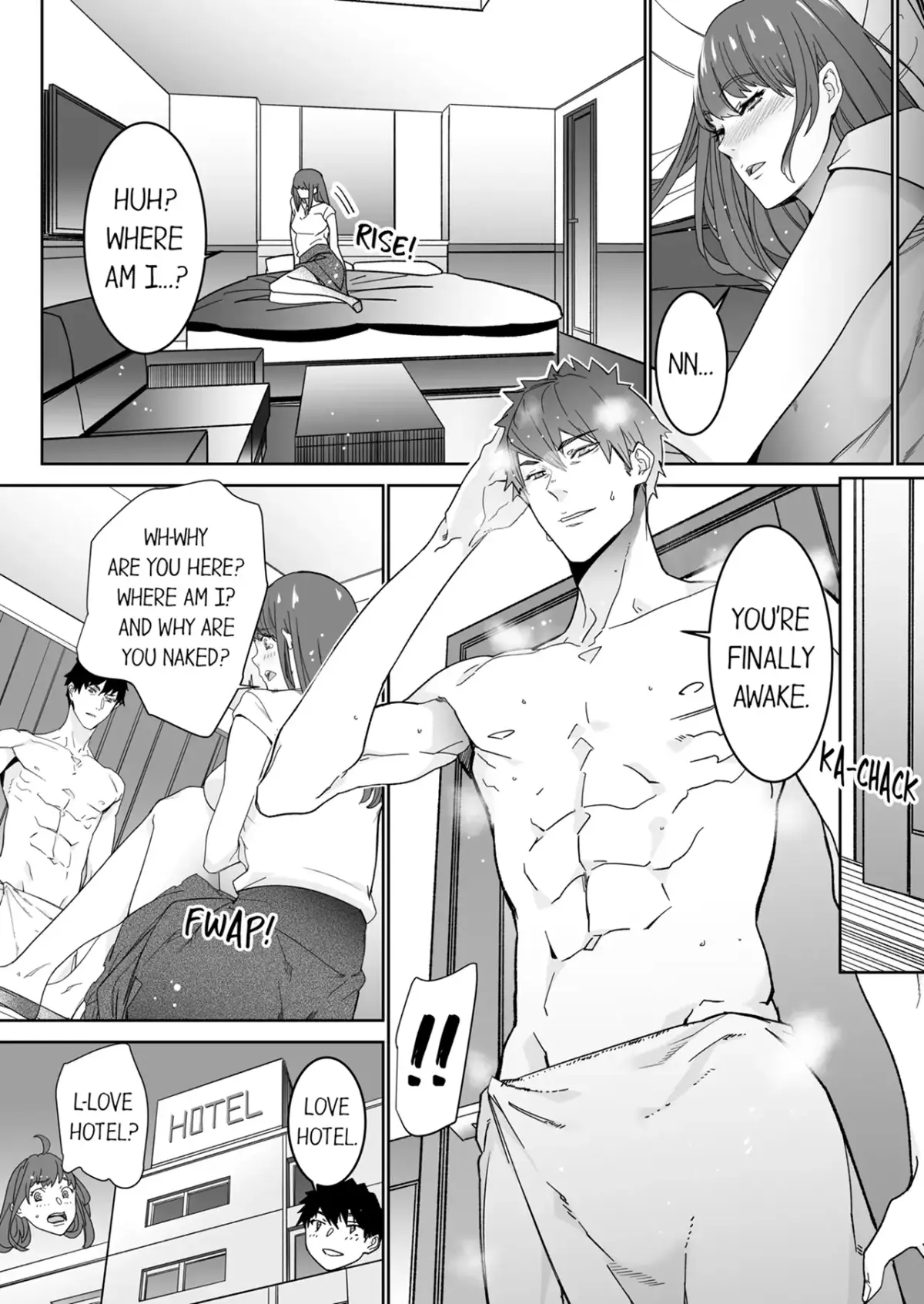 "His Sex is Way Too Sadistic…!" - Intense Sex with My Peerless Colleague Before the Last Train Chapter 7 page 9 - 