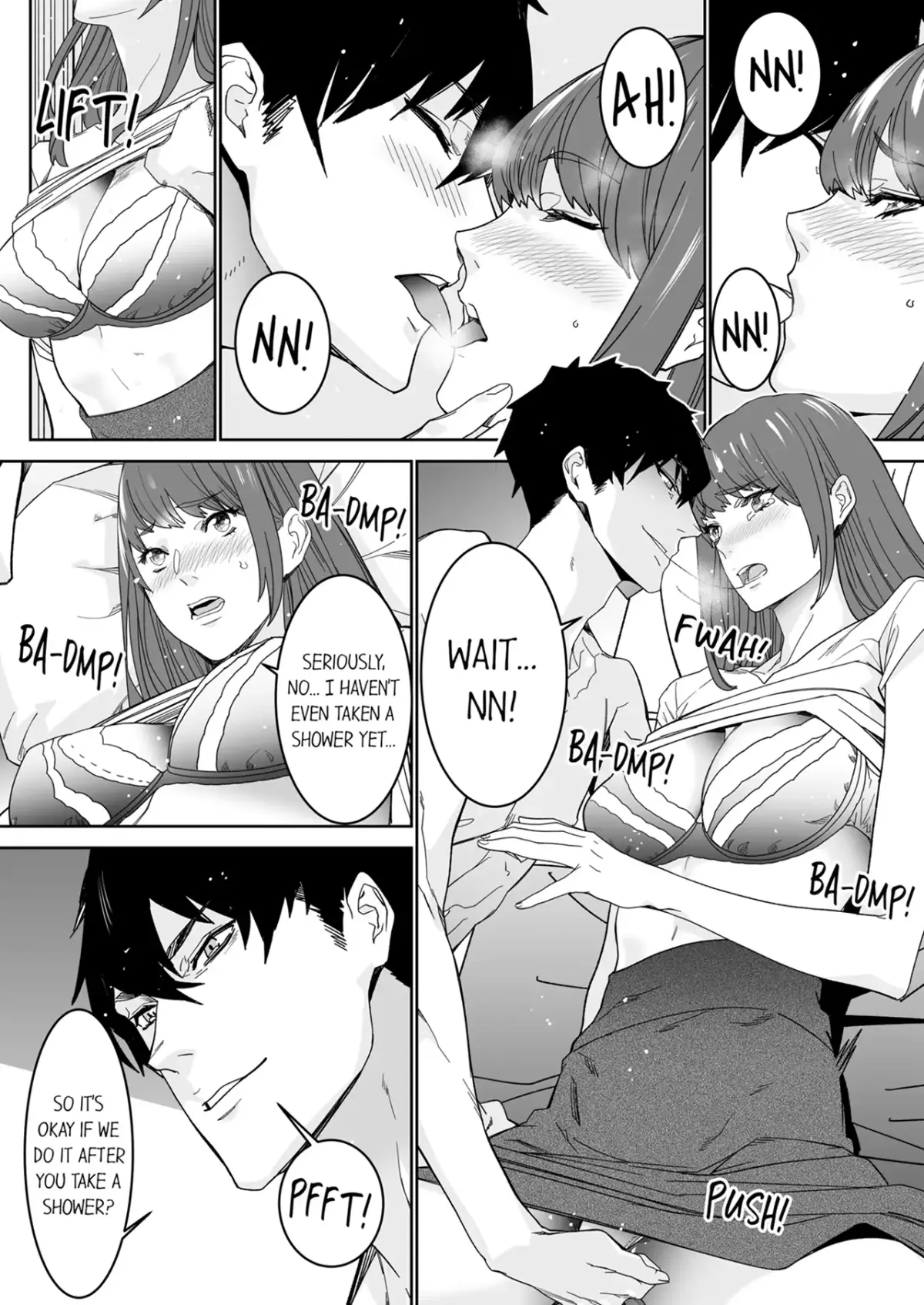 "His Sex is Way Too Sadistic…!" - Intense Sex with My Peerless Colleague Before the Last Train Chapter 8 page 5 - 