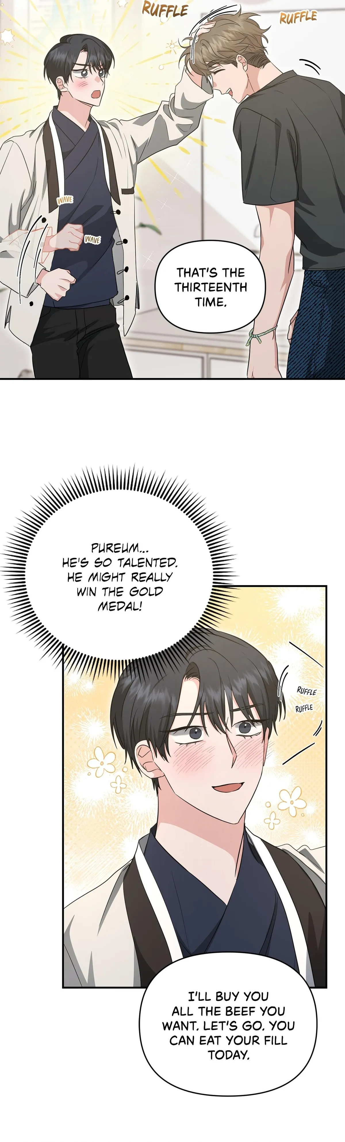 His Time as an Alpha Began After Eating Gongjin-dan Chapter 40 page 12 - 