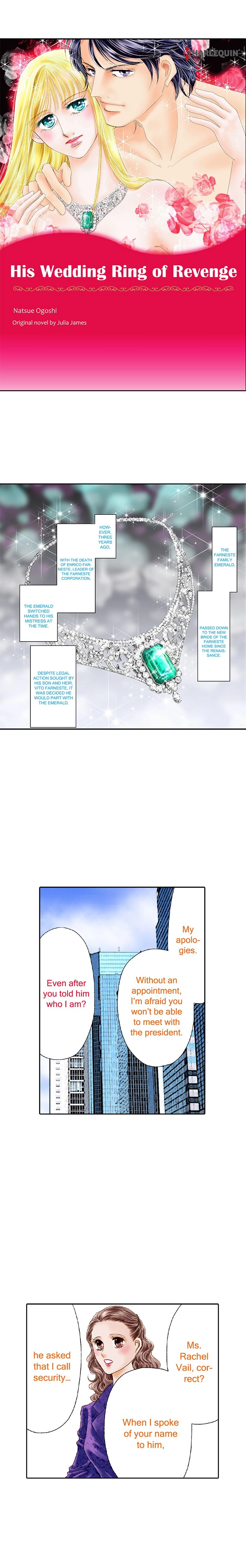 His Wedding Ring of Revenge Chapter 2 page 1 - 