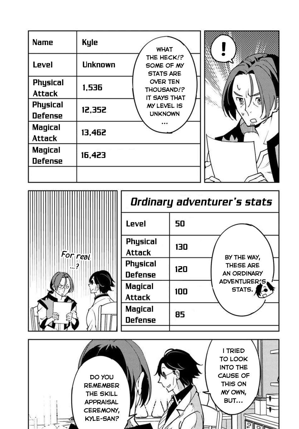 Hisabisa Ni Kenko Shindan Wo Uketara Saikyo Status Ni Natteita Tsuiho Sareta Ossan Boken Sha, Imasara Eiyu Wo Mezasu Chapter 1 page 11 - 
