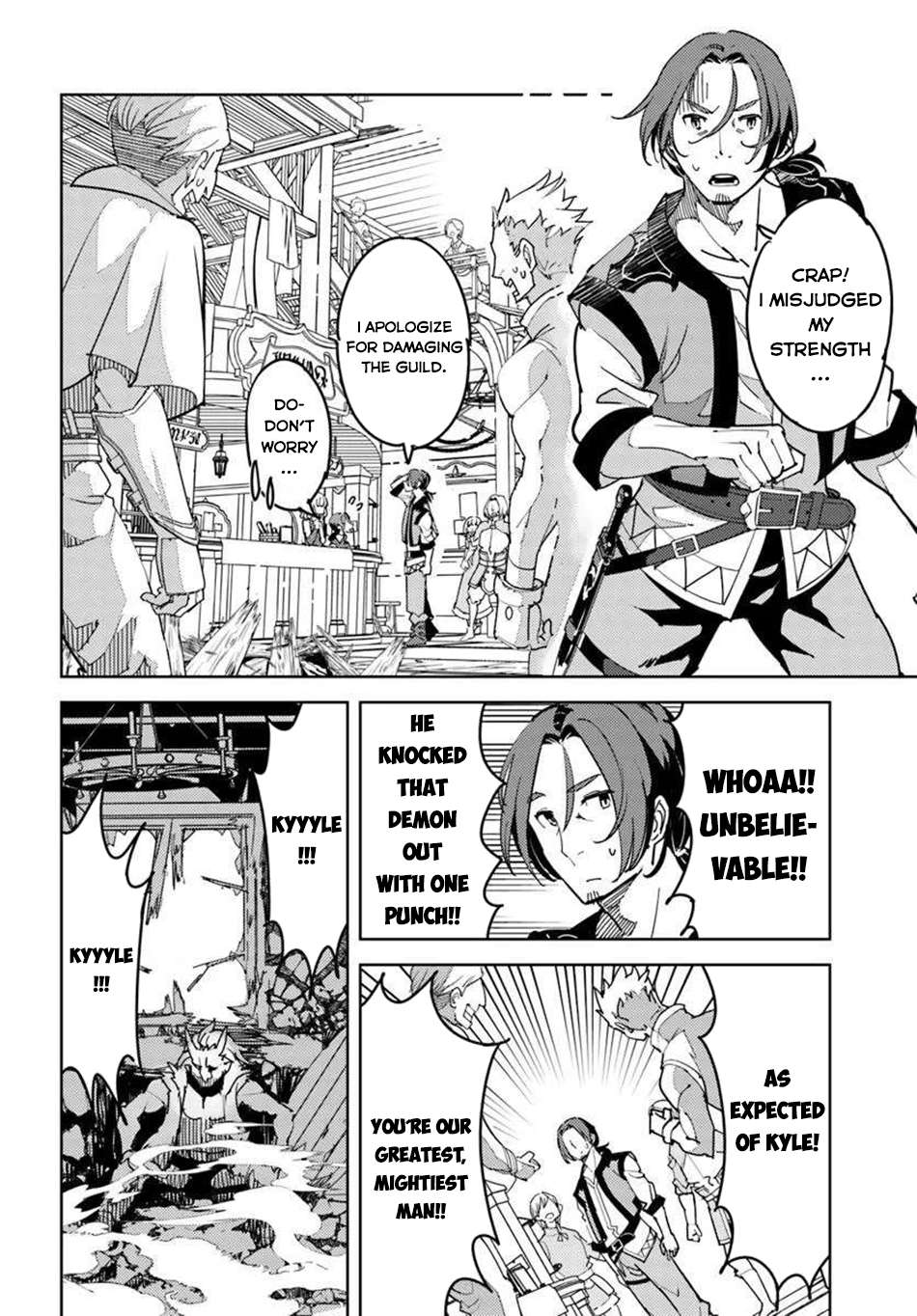 Hisabisa Ni Kenko Shindan Wo Uketara Saikyo Status Ni Natteita Tsuiho Sareta Ossan Boken Sha, Imasara Eiyu Wo Mezasu Chapter 1 page 29 - 