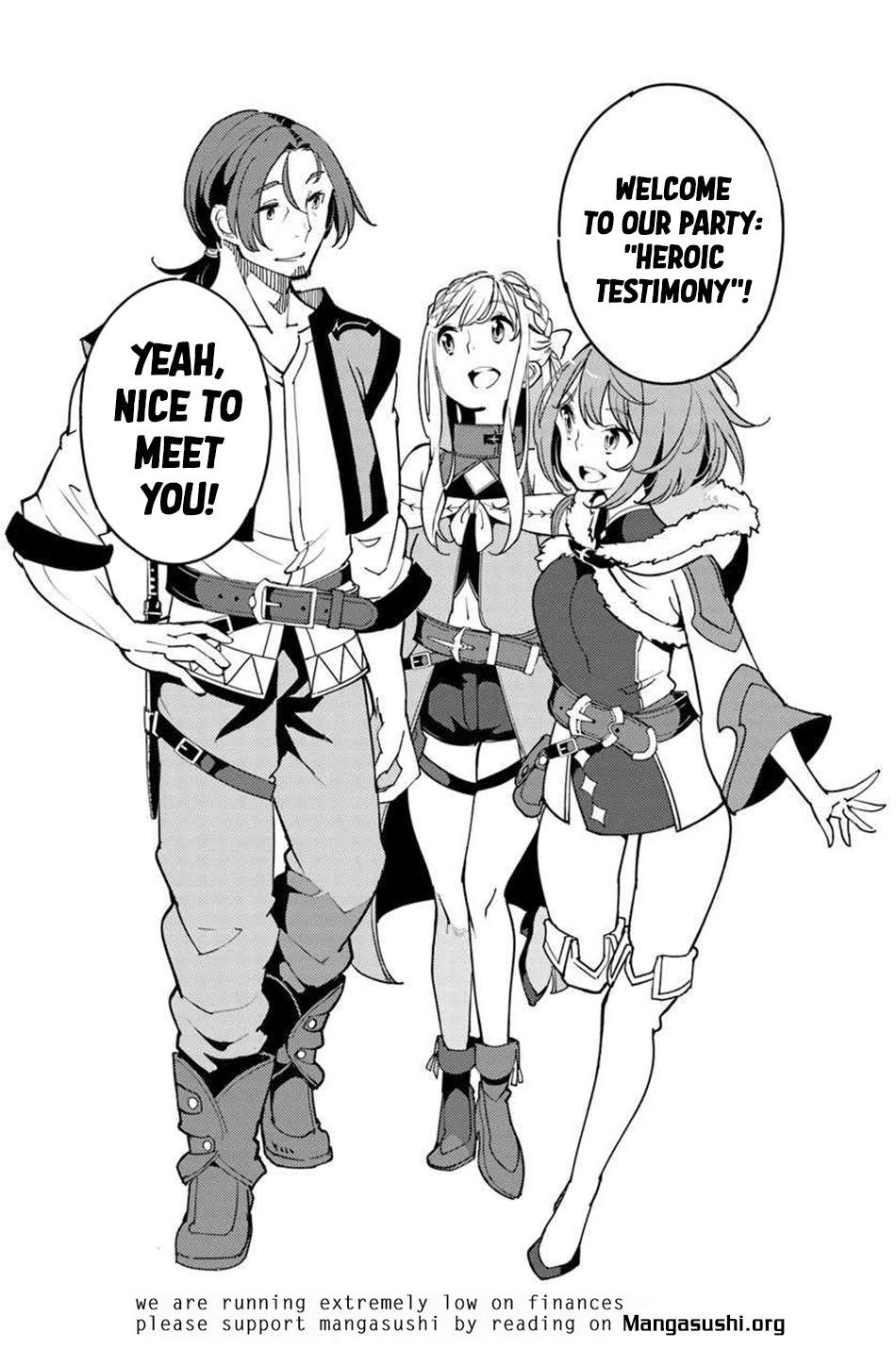 Hisabisa Ni Kenko Shindan Wo Uketara Saikyo Status Ni Natteita Tsuiho Sareta Ossan Boken Sha, Imasara Eiyu Wo Mezasu Chapter 1 page 33 - 