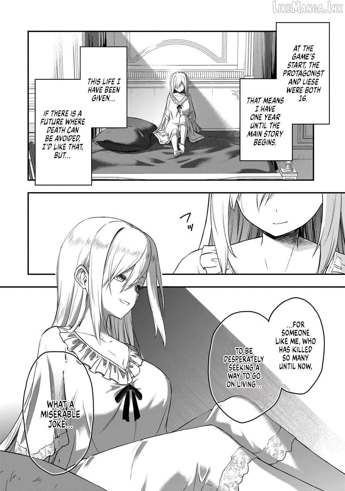 Hissatsu Reijou Liese ~Tensei Shita Saikyou no Koroshiya wa, Yami wo Matou Akuyaku Reijou to Naru~ Chapter 1 page 23 - 