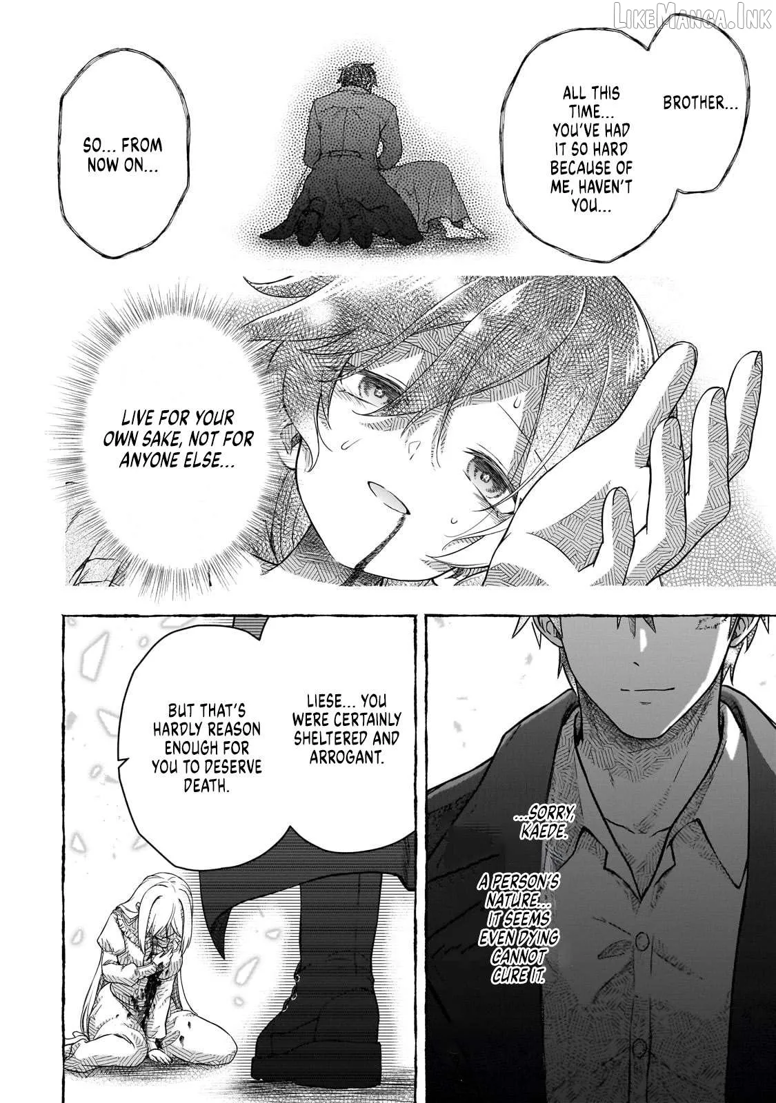 Hissatsu Reijou Liese ~Tensei Shita Saikyou no Koroshiya wa, Yami wo Matou Akuyaku Reijou to Naru~ Chapter 1 page 37 - 