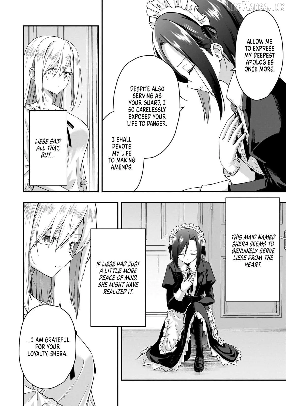 Hissatsu Reijou Liese ~Tensei Shita Saikyou no Koroshiya wa, Yami wo Matou Akuyaku Reijou to Naru~ Chapter 1 page 41 - 