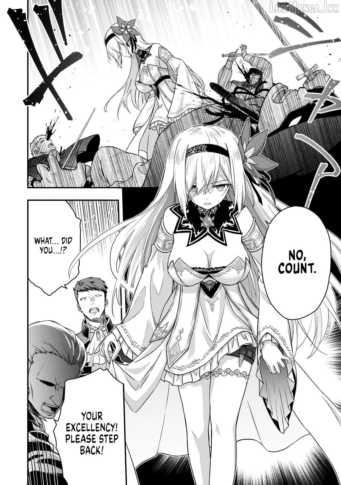 Hissatsu Reijou Liese ~Tensei Shita Saikyou no Koroshiya wa, Yami wo Matou Akuyaku Reijou to Naru~ Chapter 1 page 57 - 