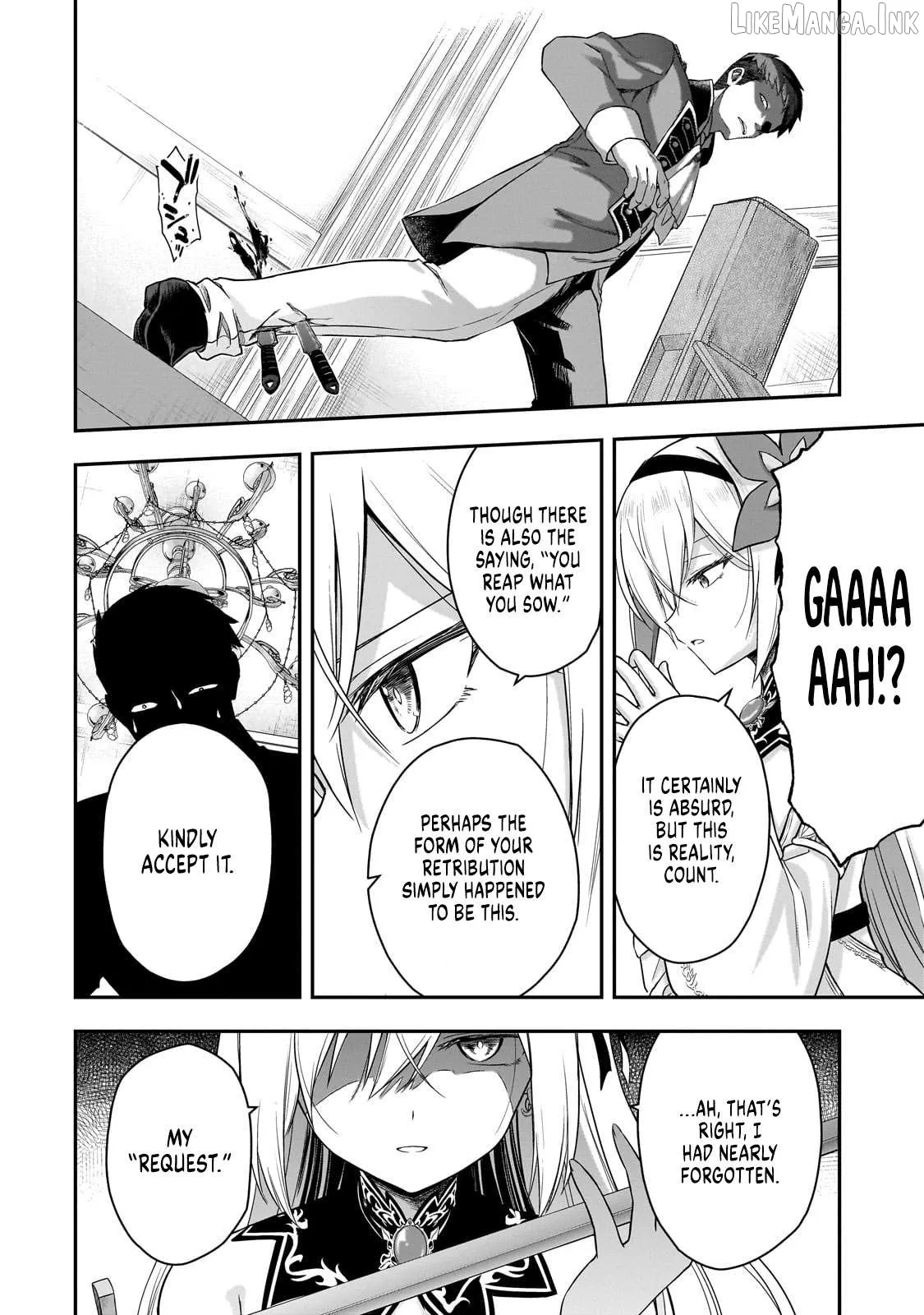 Hissatsu Reijou Liese ~Tensei Shita Saikyou no Koroshiya wa, Yami wo Matou Akuyaku Reijou to Naru~ Chapter 1 page 61 - 