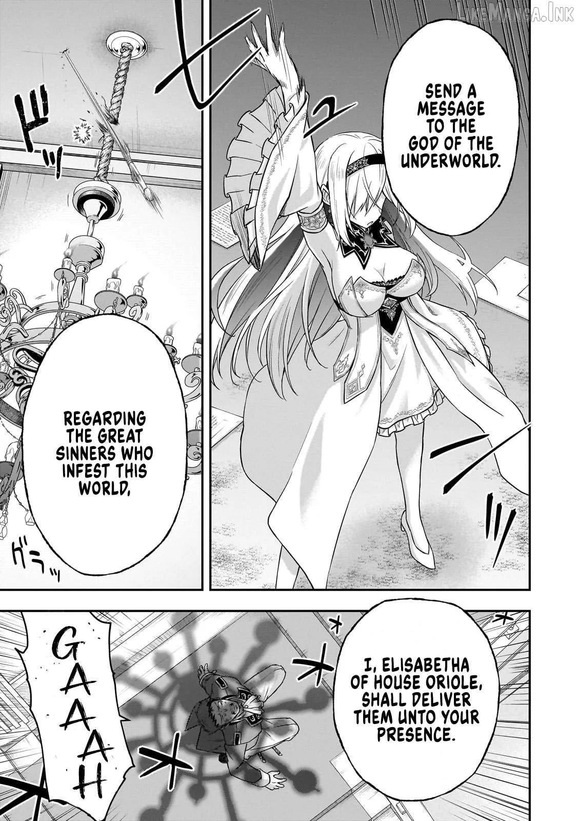 Hissatsu Reijou Liese ~Tensei Shita Saikyou no Koroshiya wa, Yami wo Matou Akuyaku Reijou to Naru~ Chapter 1 page 62 - 