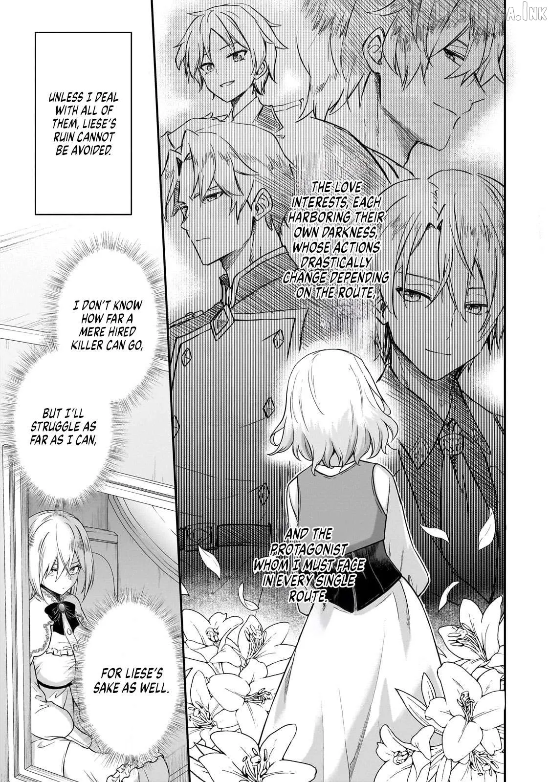 Hissatsu Reijou Liese ~Tensei Shita Saikyou no Koroshiya wa, Yami wo Matou Akuyaku Reijou to Naru~ Chapter 1 page 71 - 