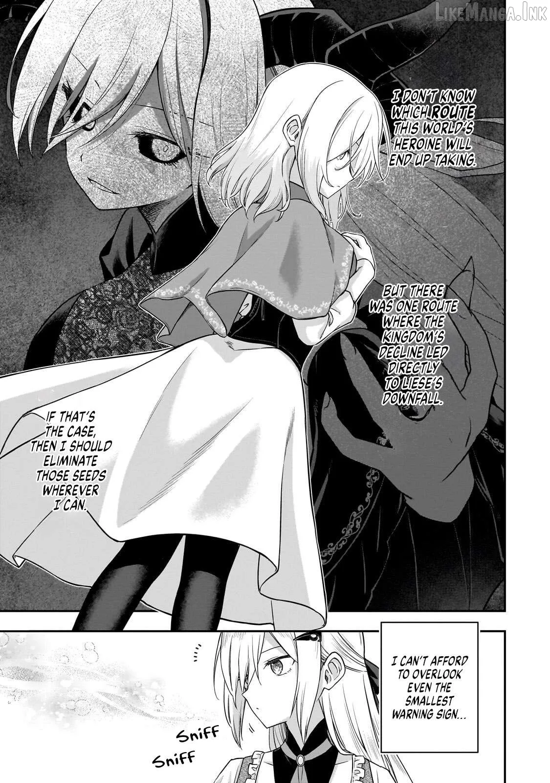 Hissatsu Reijou Liese ~Tensei Shita Saikyou no Koroshiya wa, Yami wo Matou Akuyaku Reijou to Naru~ Chapter 2 page 9 - 