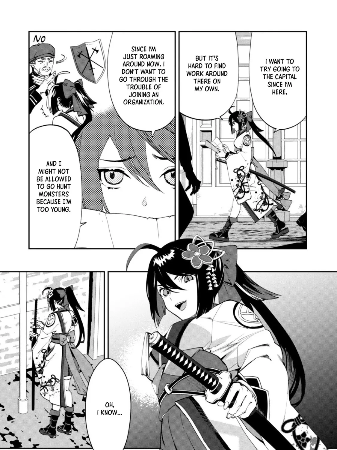 "Hitokiri" Shoujo, Koushaku Reijou no Goei ni naru Chapter 1 page 21 - 