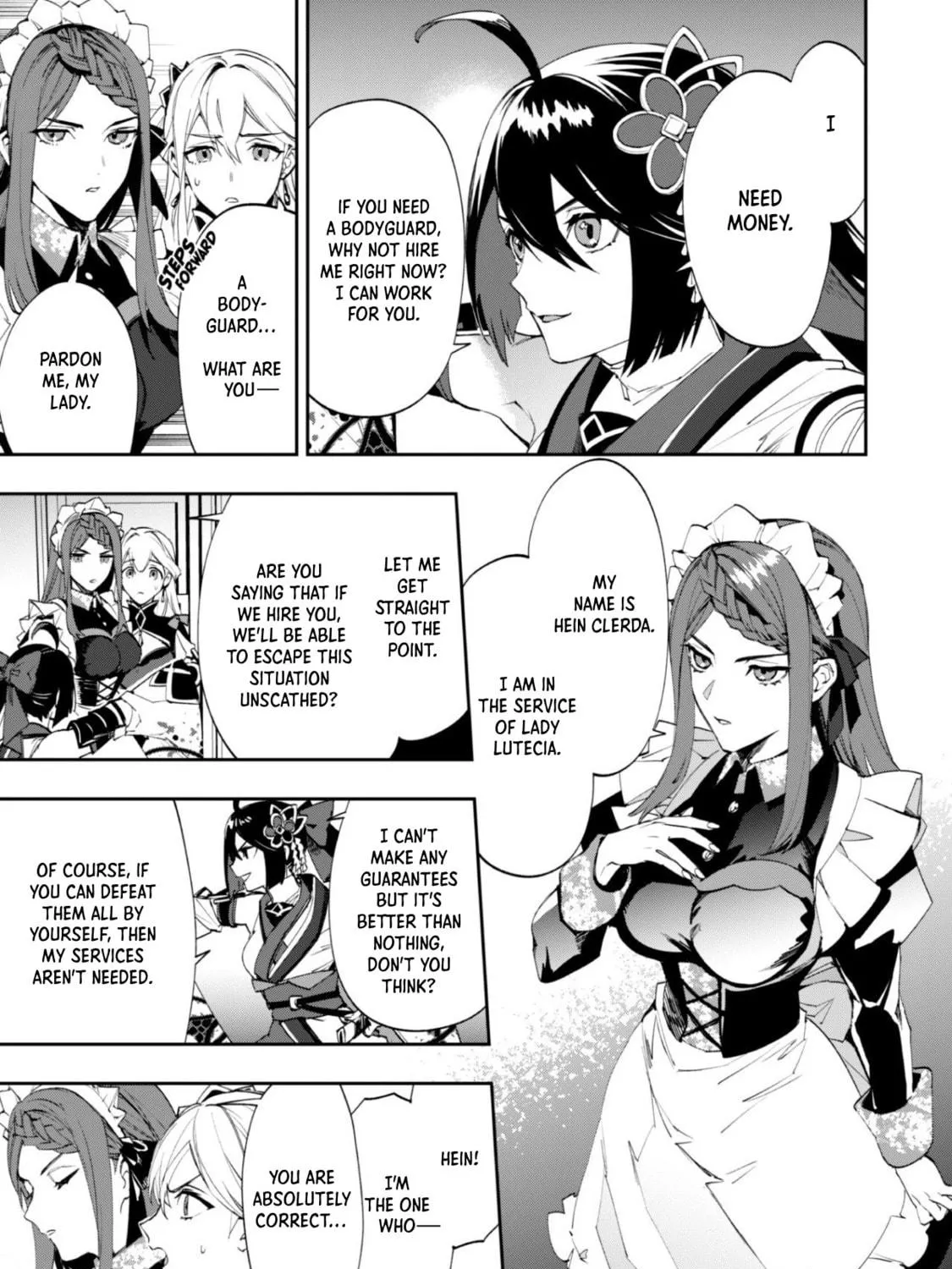 "Hitokiri" Shoujo, Koushaku Reijou no Goei ni naru Chapter 1 page 41 - 