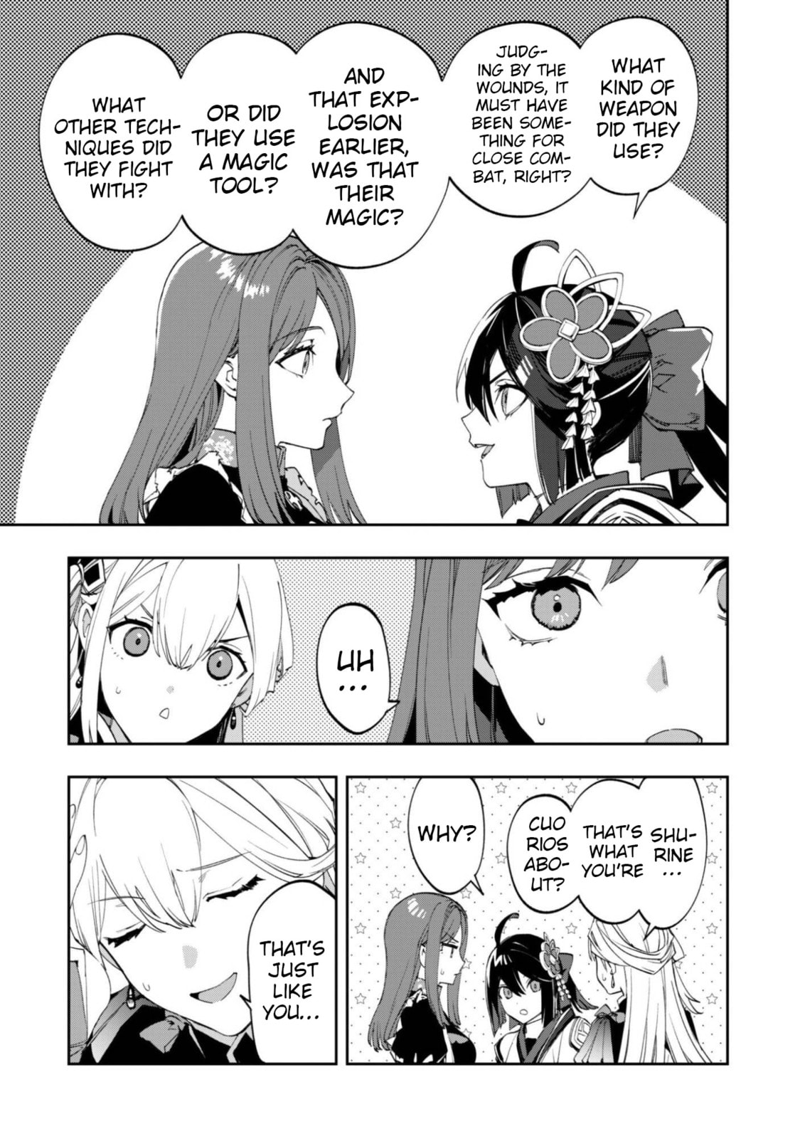 "Hitokiri" Shoujo, Koushaku Reijou no Goei ni naru Chapter 13 page 3 - 